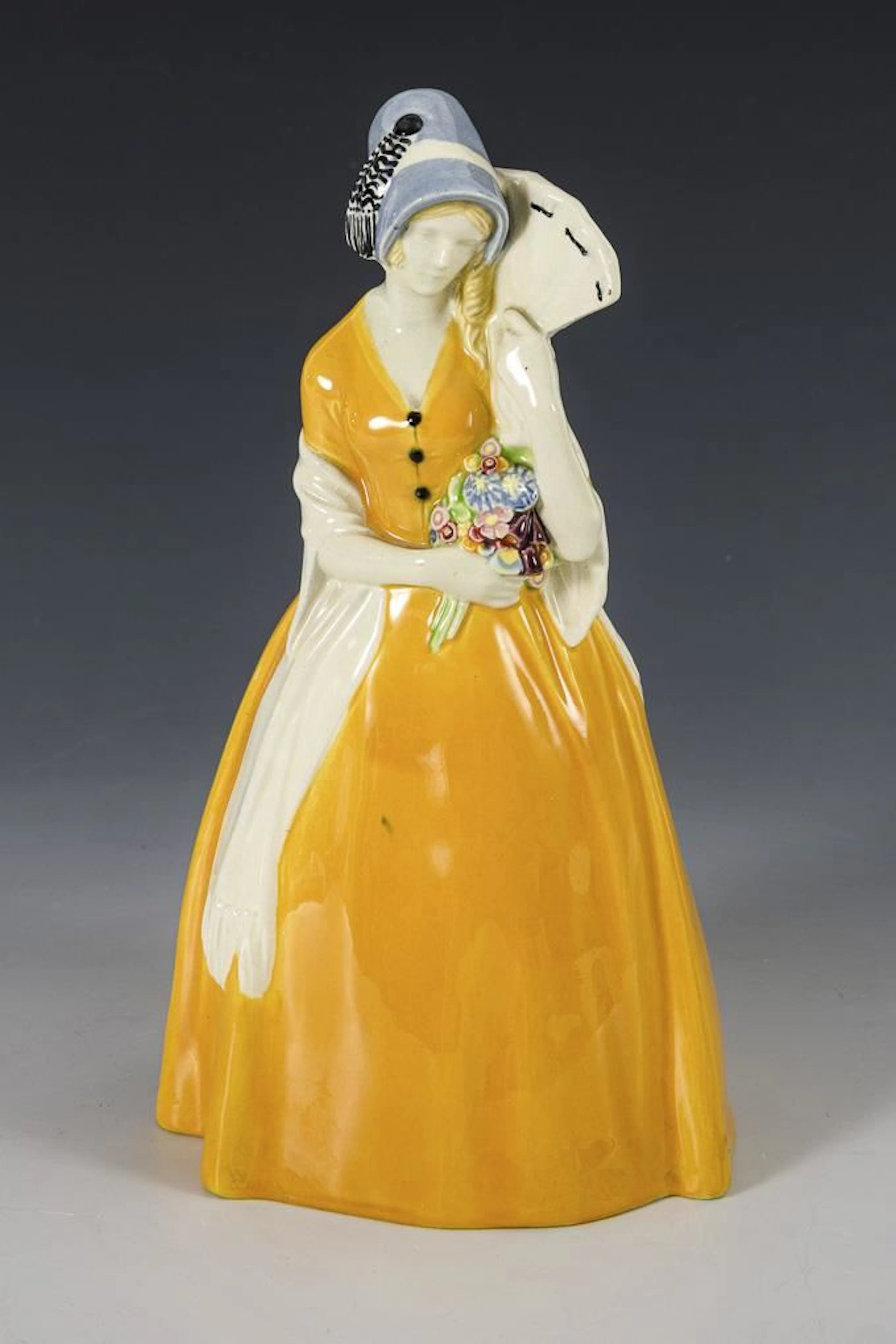 Art Nouveau "Seasons" figurine: "Spring". Vienna Art Ceramics Workshop