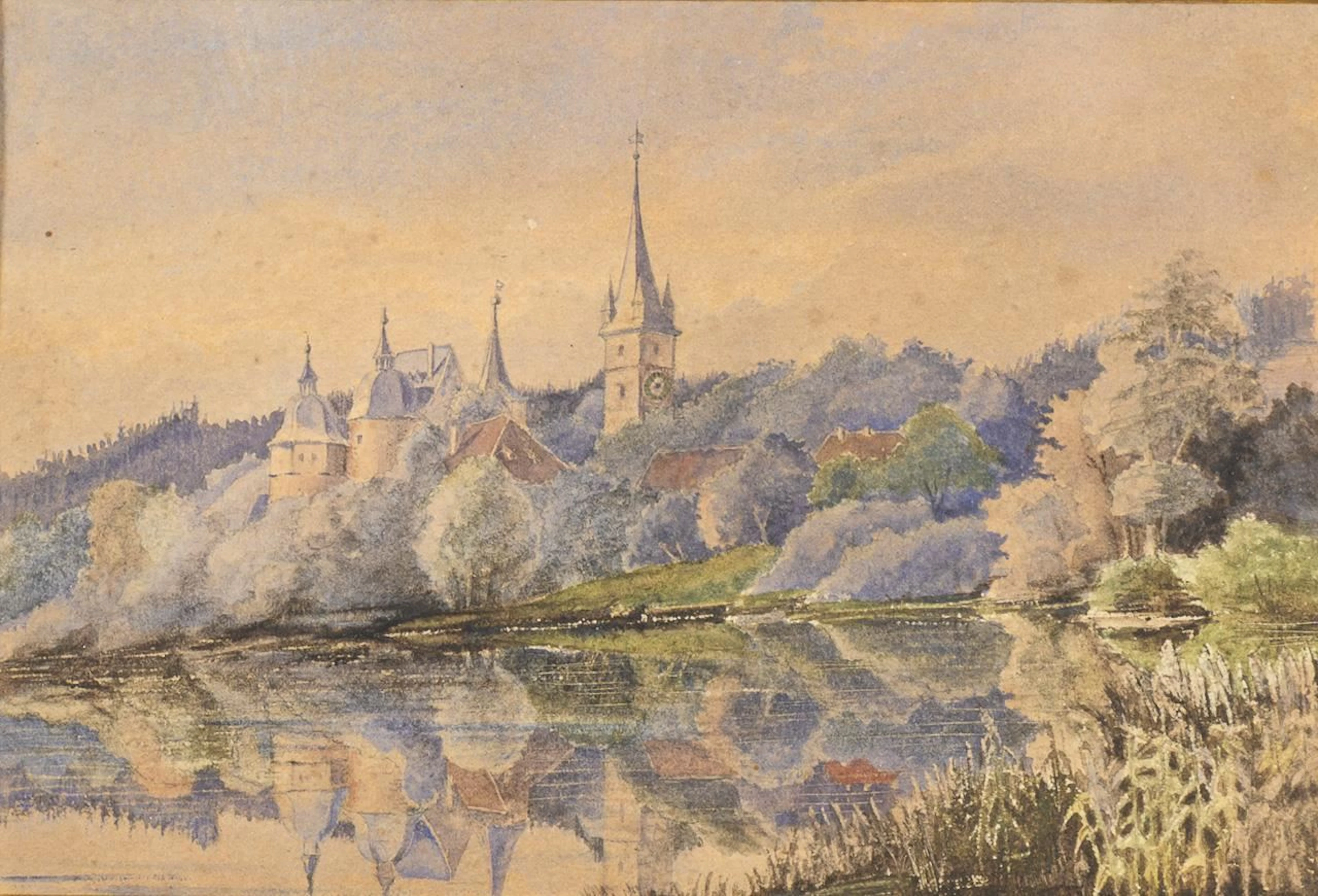 Anonymous, Anonymous, Anonymous, View of Ahorn Castle near Coburg