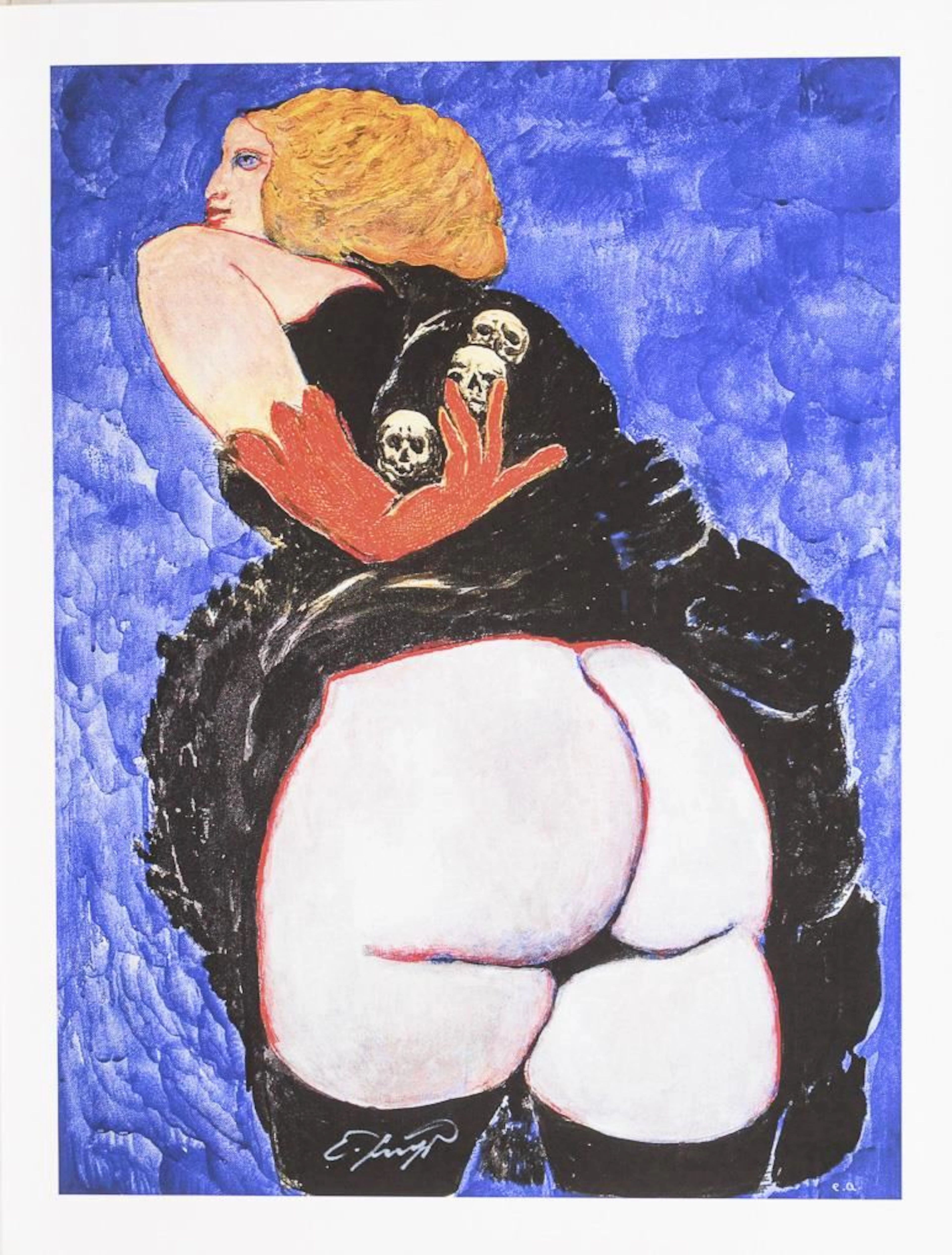 FUCHS, Ernst, FUCHS, Ernst, FUCHS, Ernst, "The Head Collector"