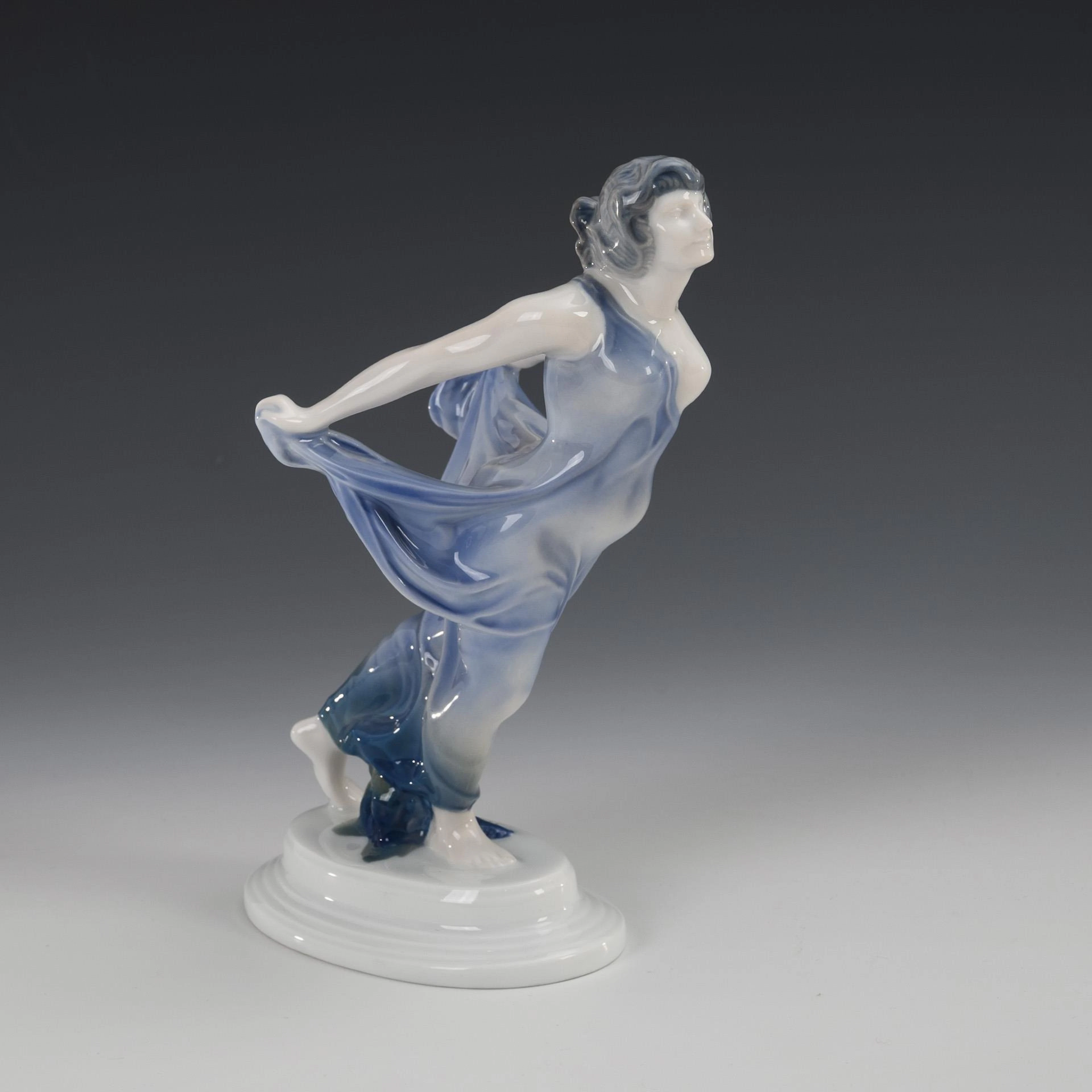 Art Nouveau dancer. Rosenthal.