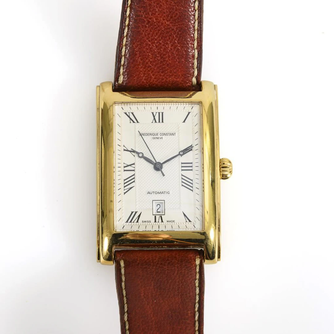 "Classics Carré" Wristwatch. Frederique Constant.
