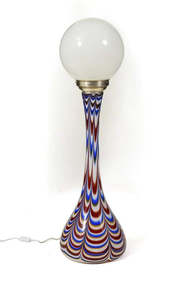 Large Mid-Century Table Lamp.