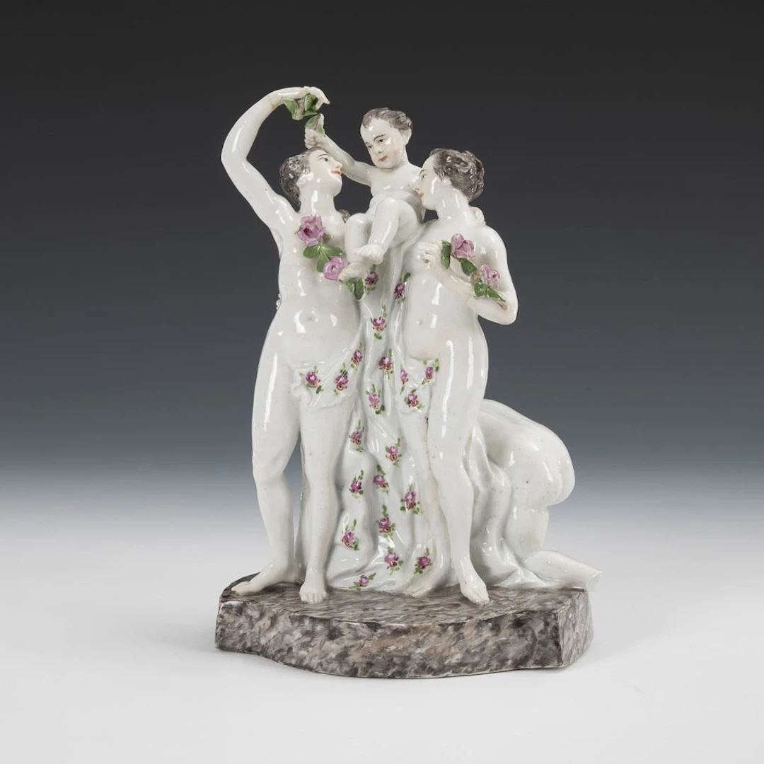 Group of figures: The Three Graces. Closter Veilsdorf.