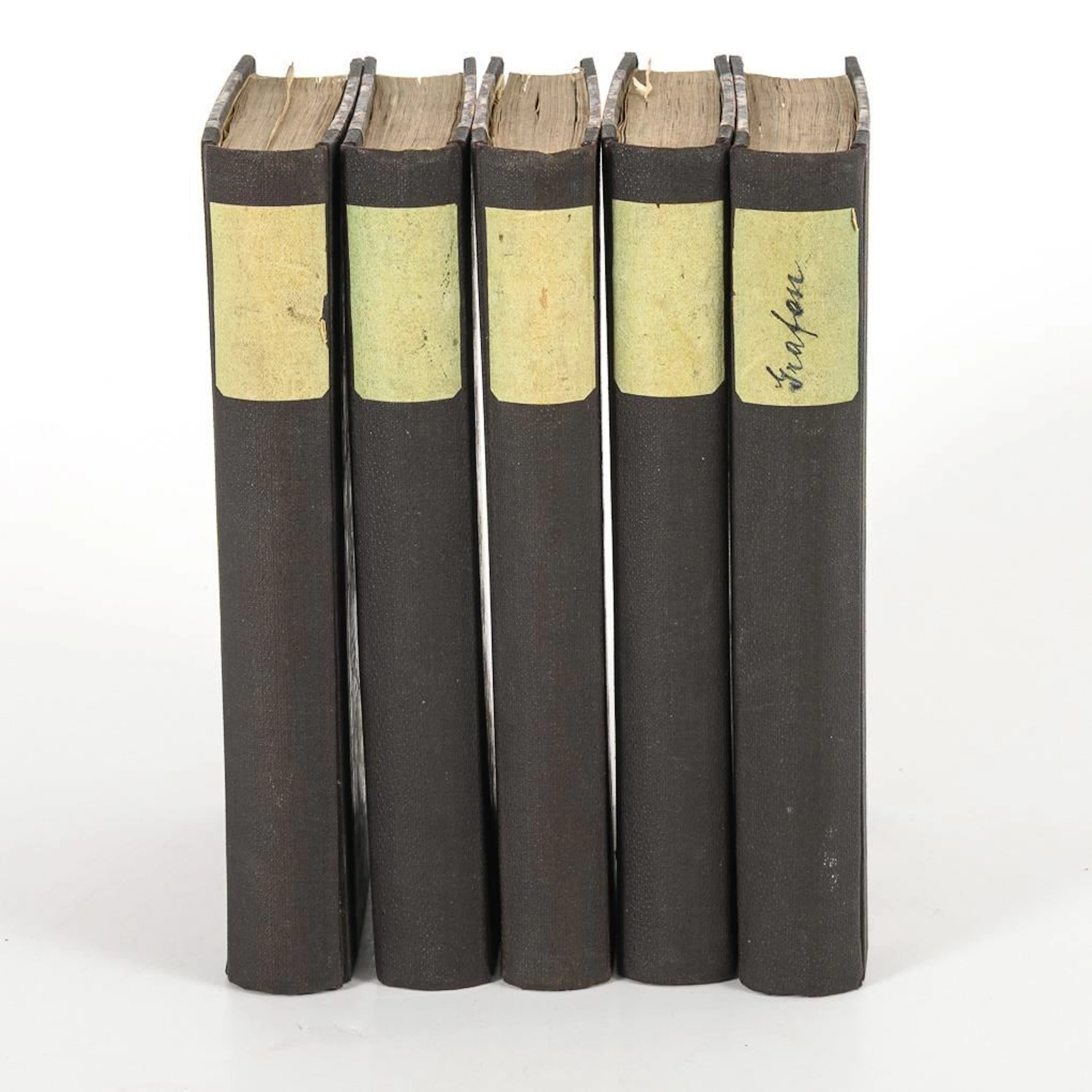 5 volumes of heraldic books