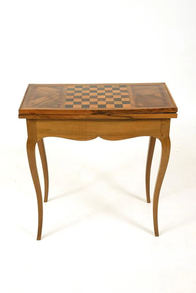 Folding game table.