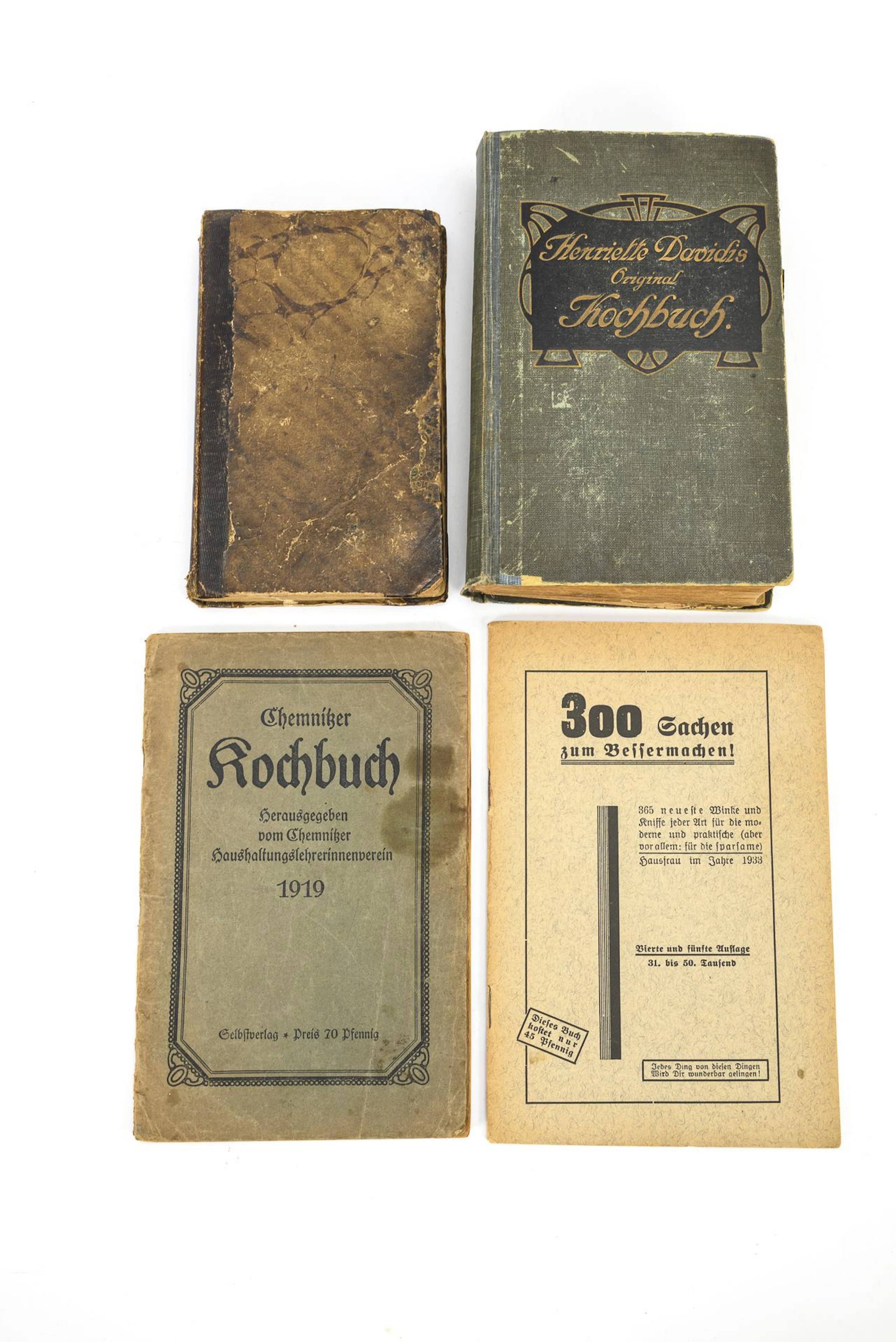 4 cookbooks