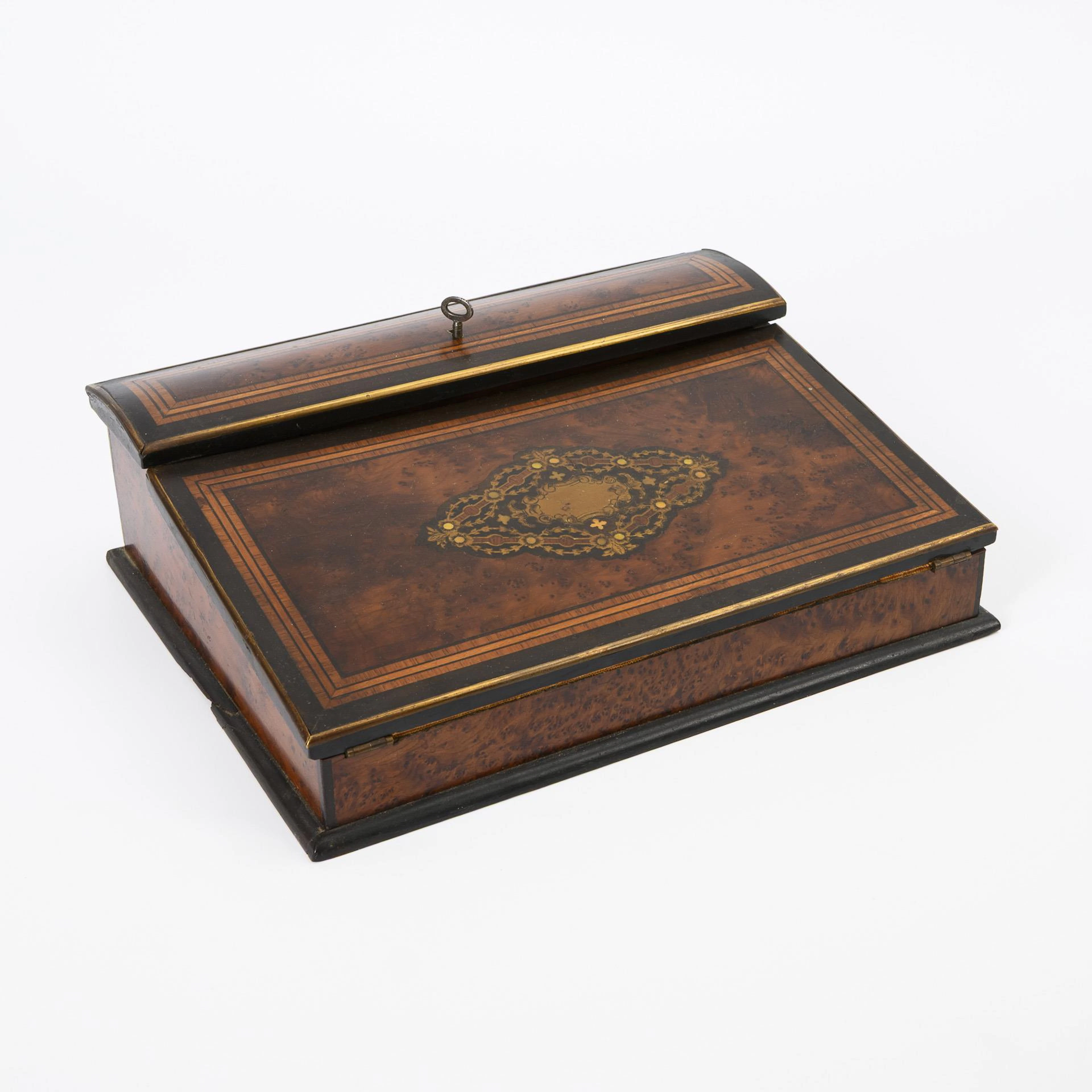 Inlaid writing case.