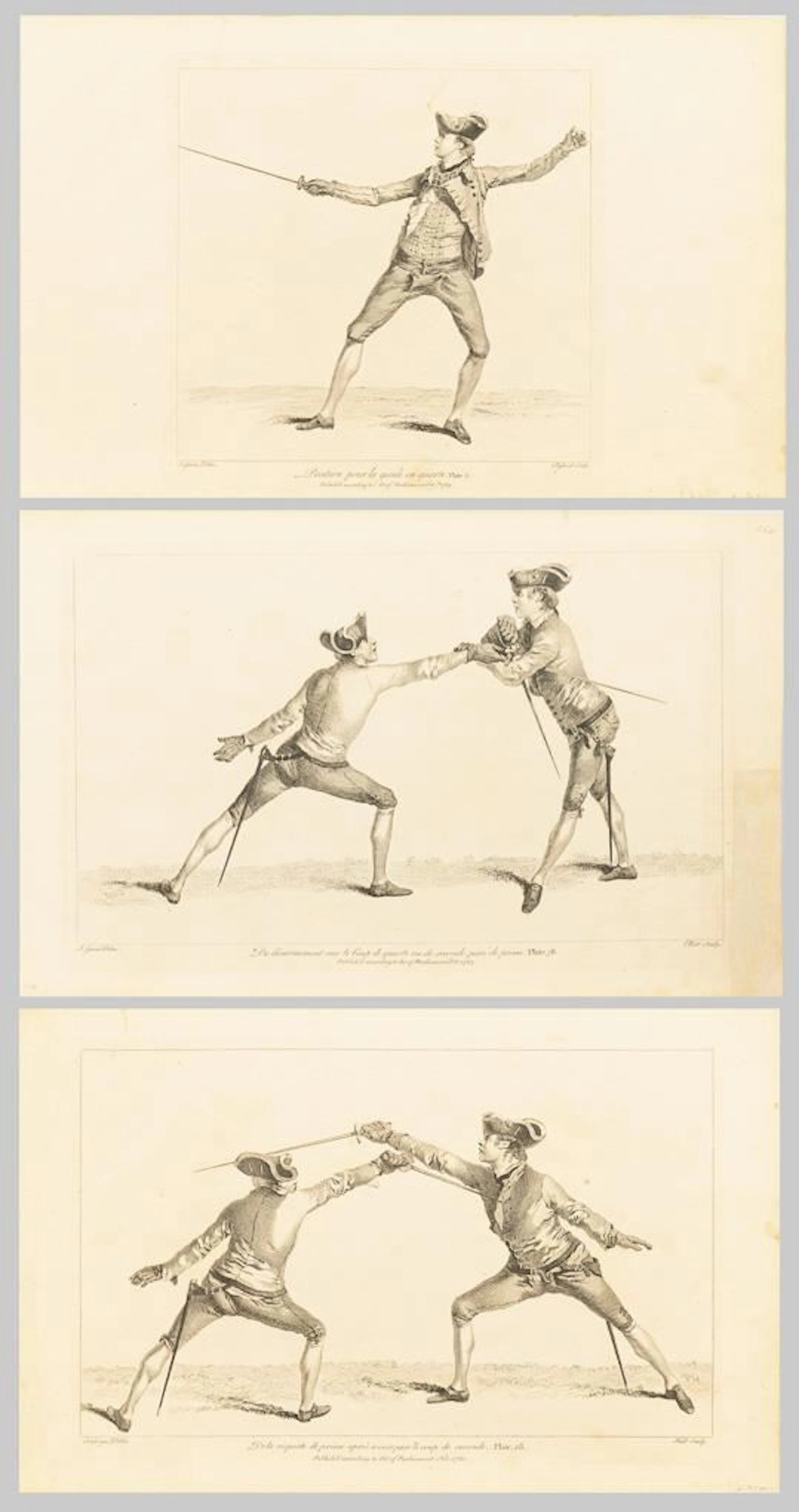 3 Fencing Scenes