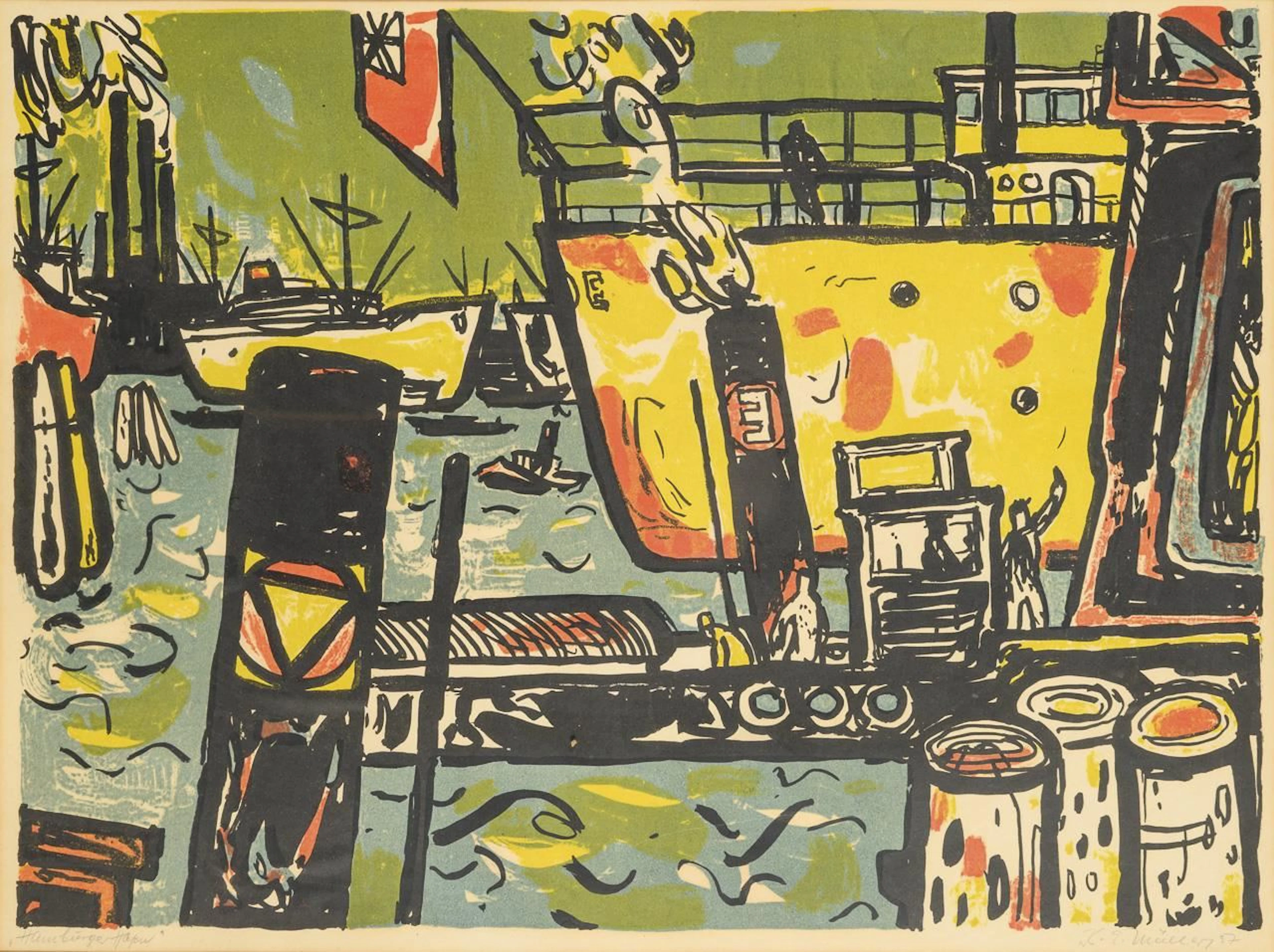 MÜLLER, Karl Erich(1917 Halle – 1998 ibid.), MÜLLER, Karl Erich(1917