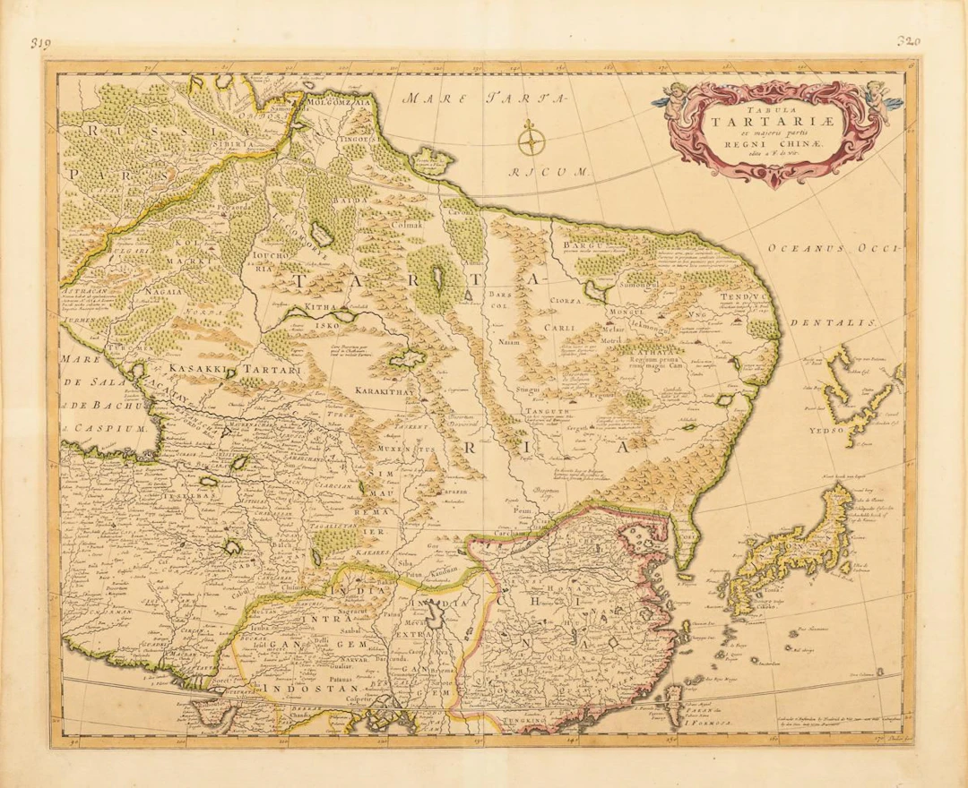 Map of Tartary