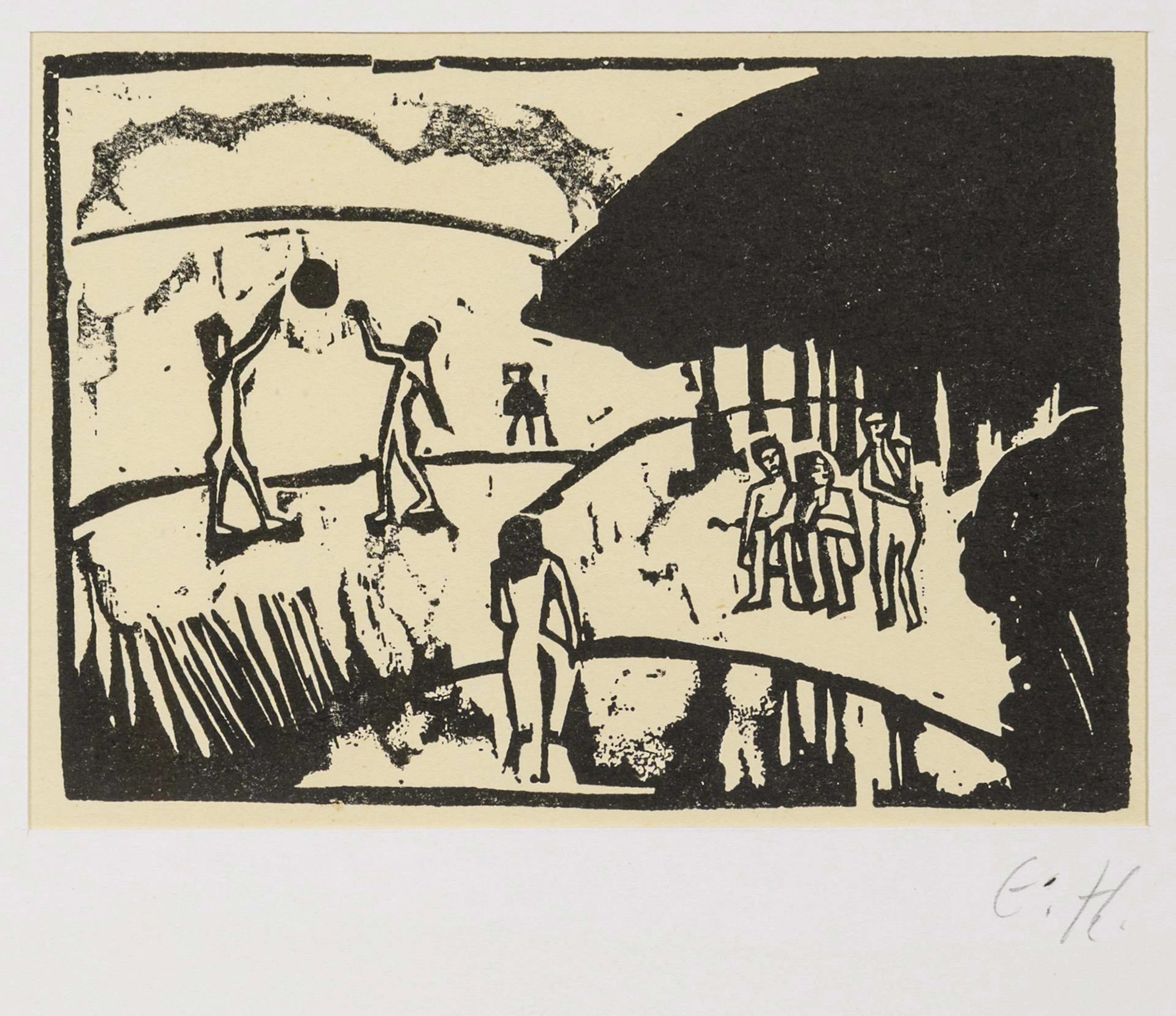 HECKEL, Erich(1883 - 1970), HECKEL, Erich(1883 - 1970), HECKEL, Erich