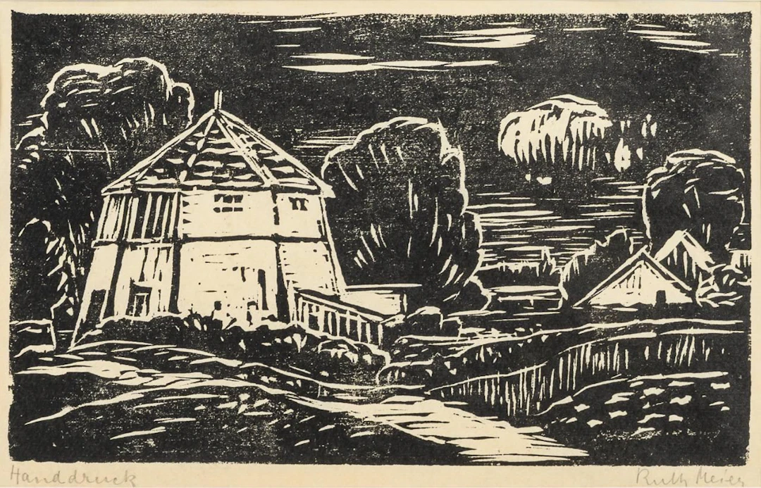 MEIER, Ruth(1888–1965), MEIER, Ruth(1888–1965), MEIER, Ruth, Watermill