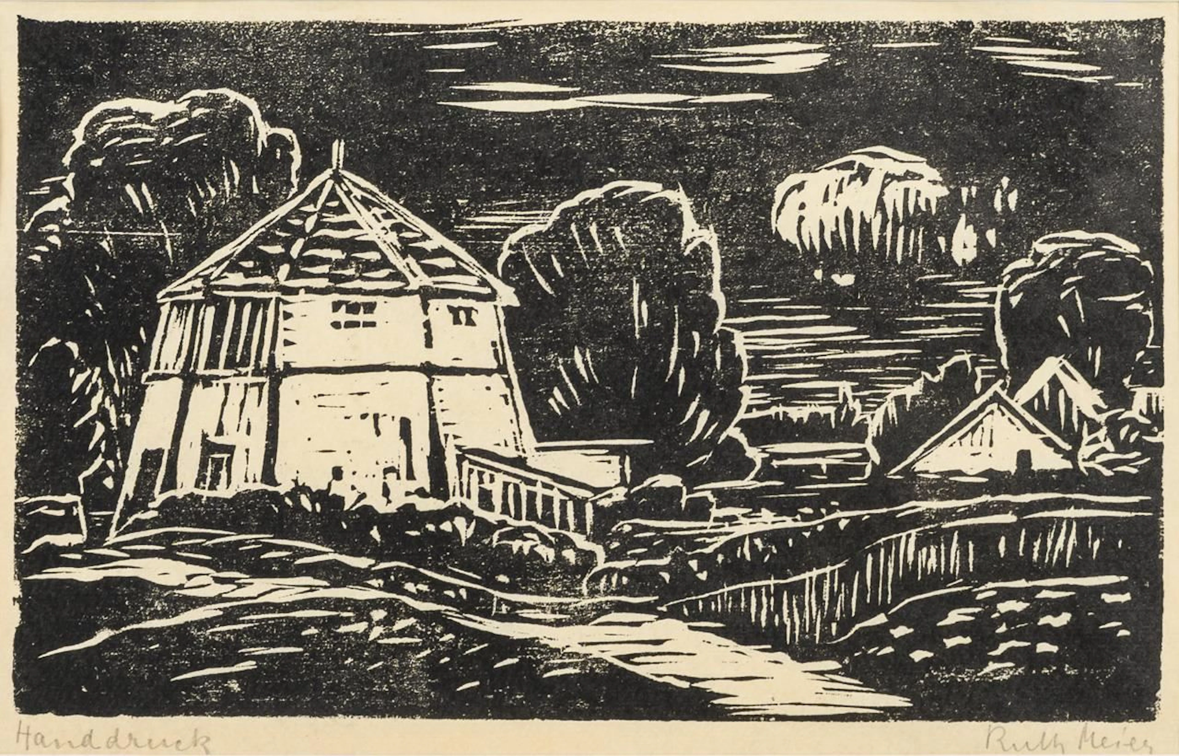 MEIER, Ruth(1888–1965), MEIER, Ruth(1888–1965), MEIER, Ruth, Watermill