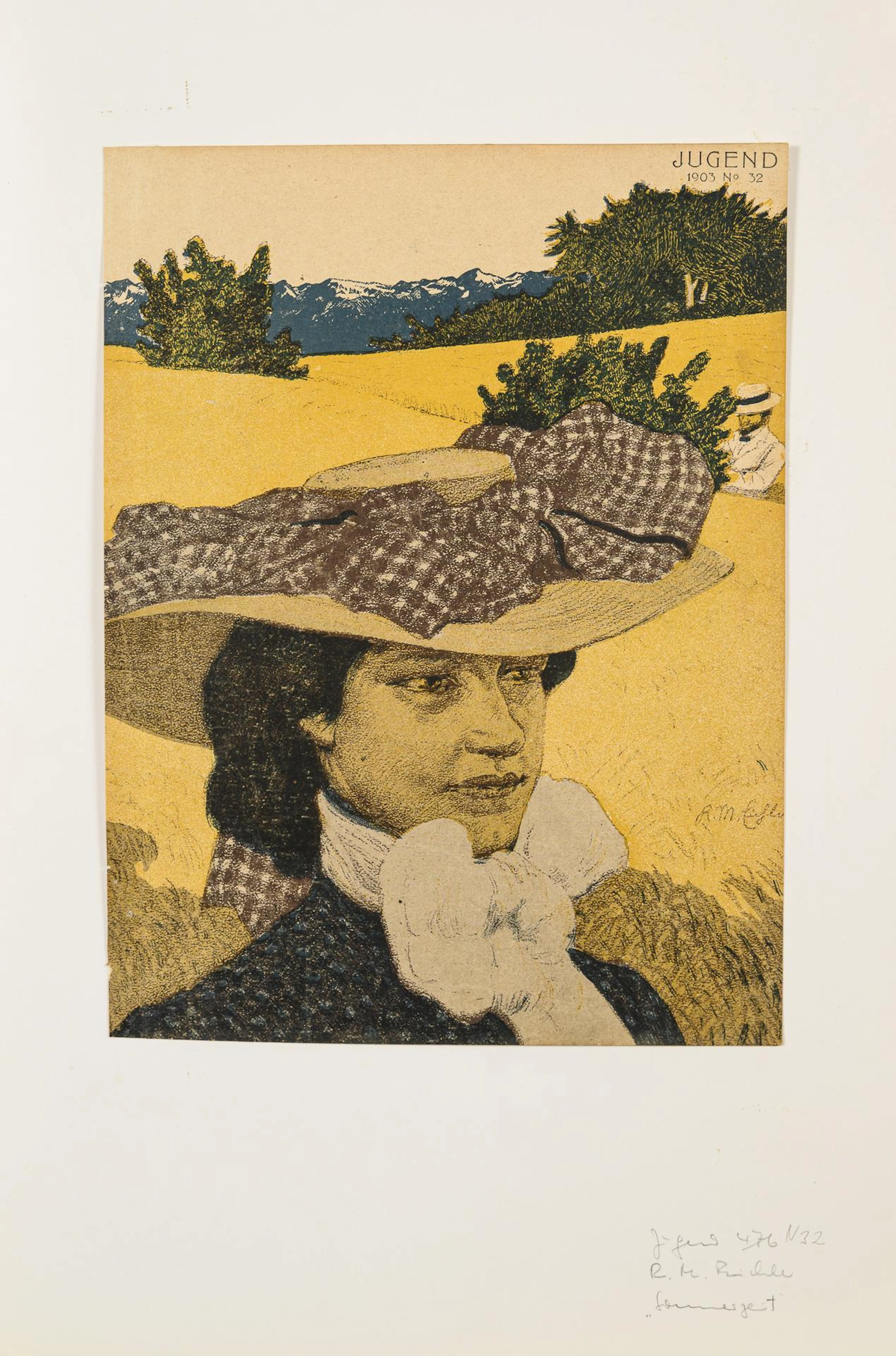 11 cover pages of the magazine "Jugend"