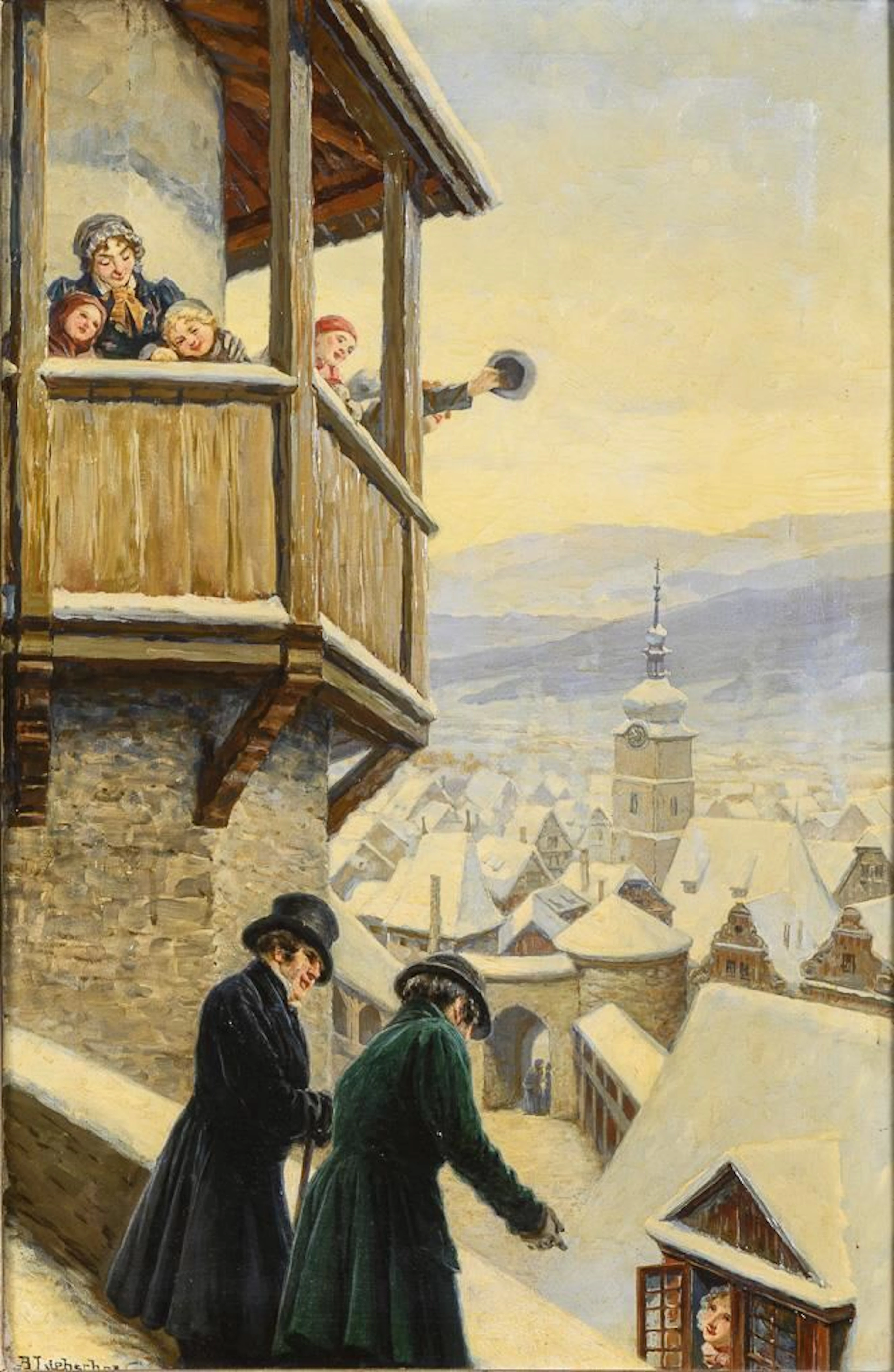 LIEBSCHER, Adolf(1857 Prague – 1919 Potstejn), LIEBSCHER, Adolf(1857