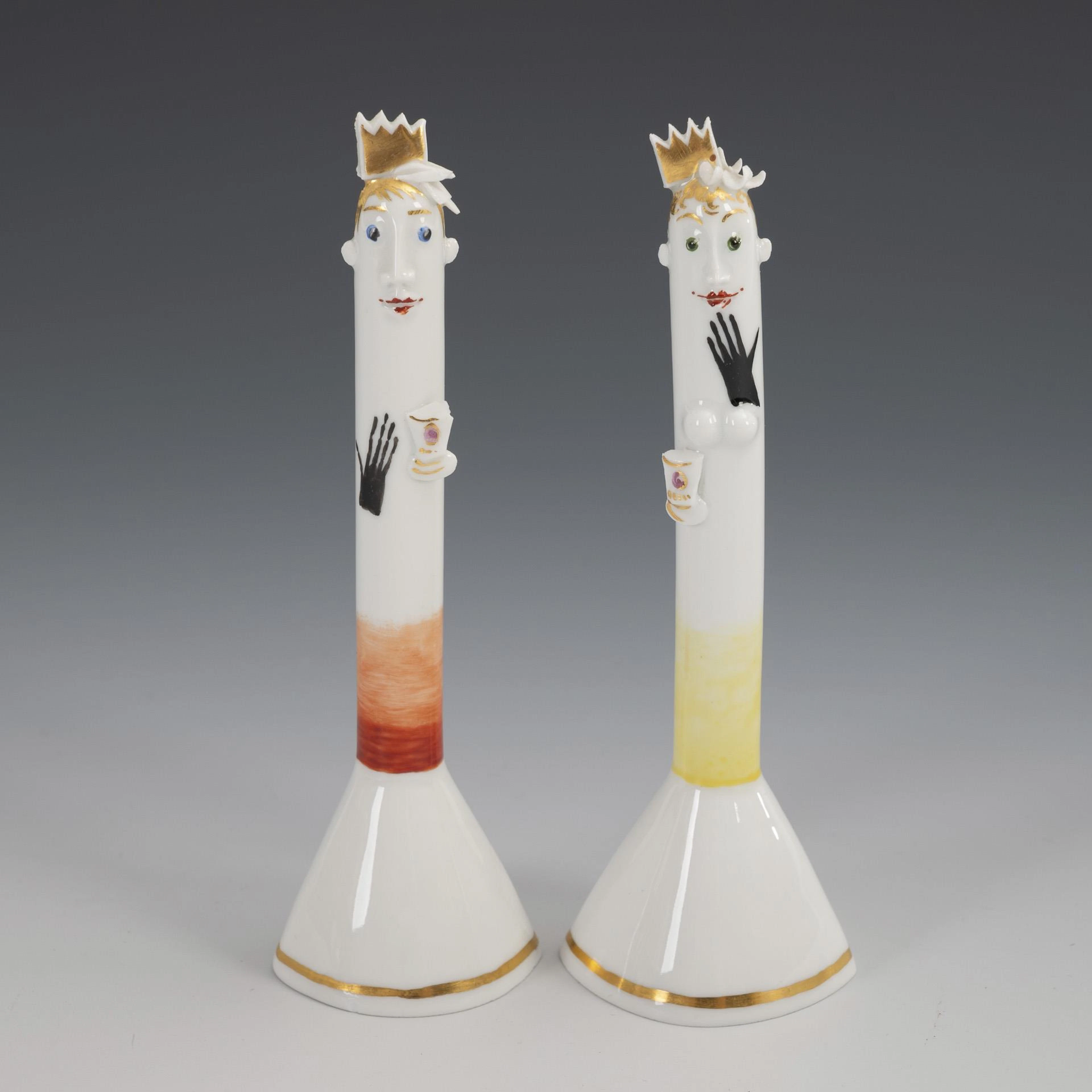 King and Queen. Meissen.