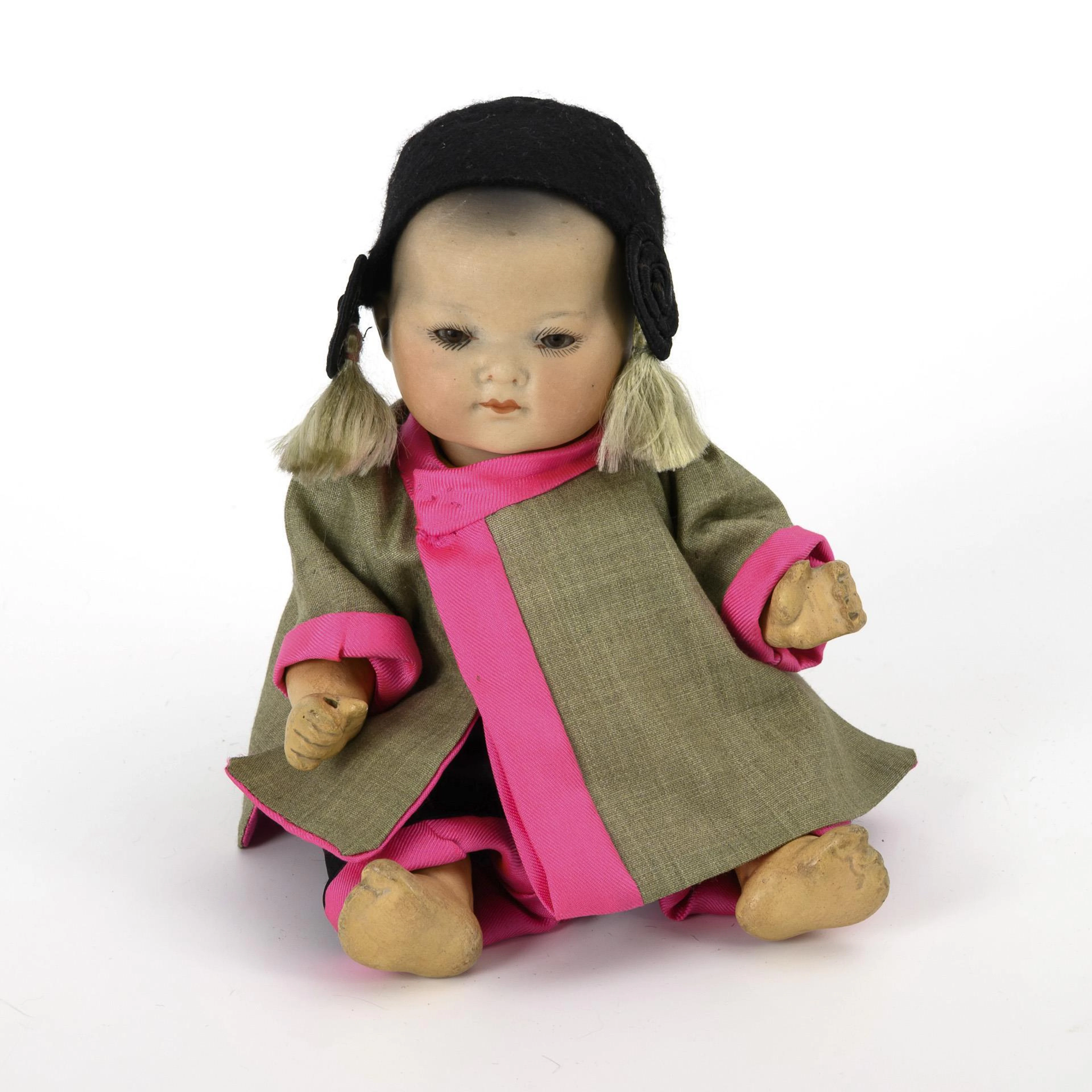 Little full-headed baby "Ellar". Armand Marseille.