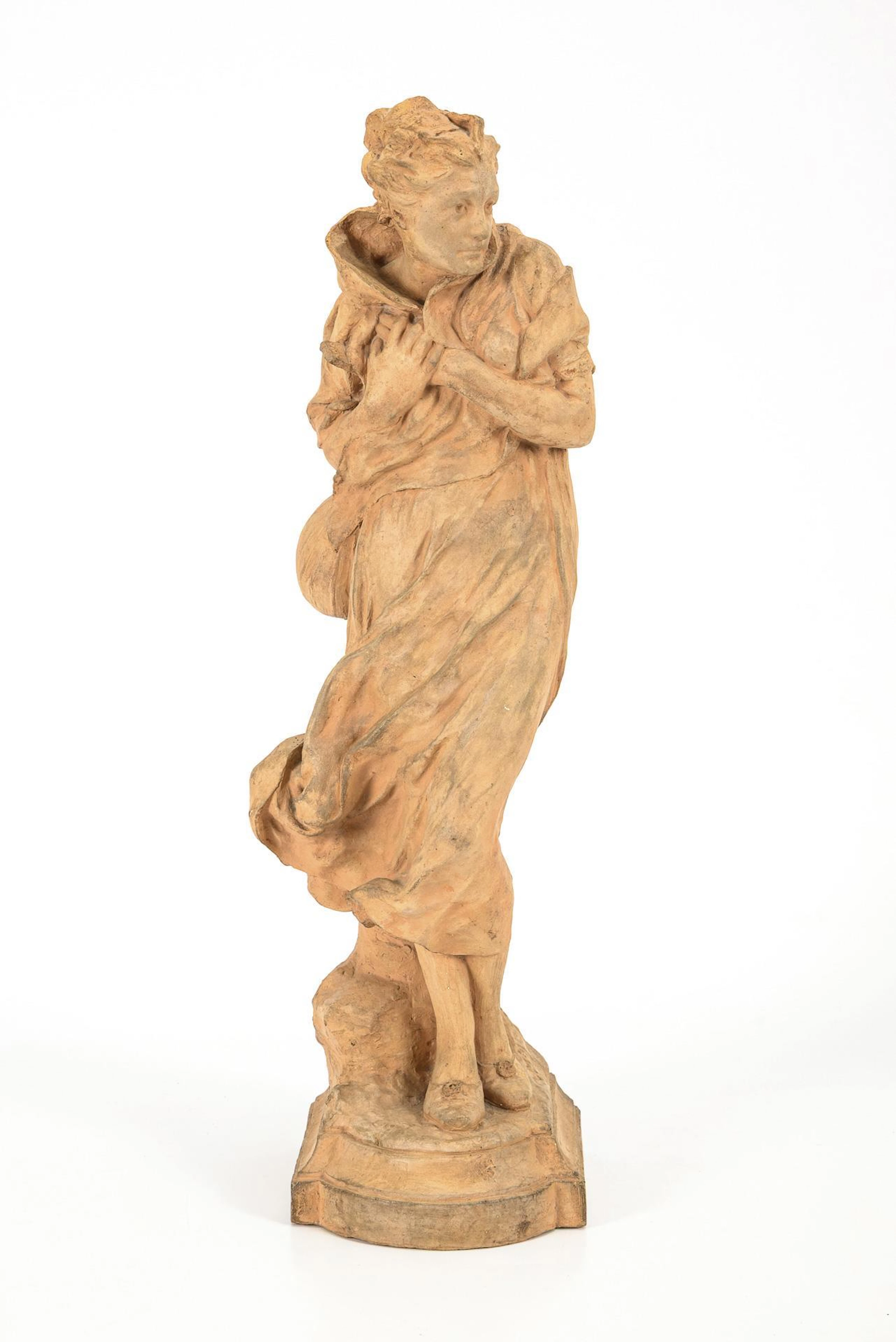 MIGNON, L, MIGNON, L, MIGNON, L, Freezing woman in the wind