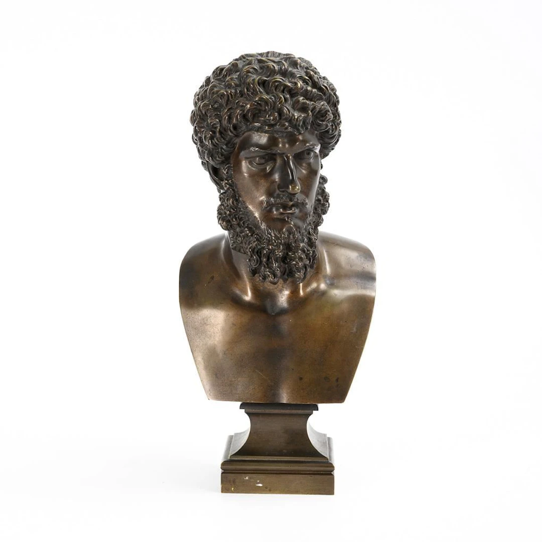 Bust of a man in an antique style