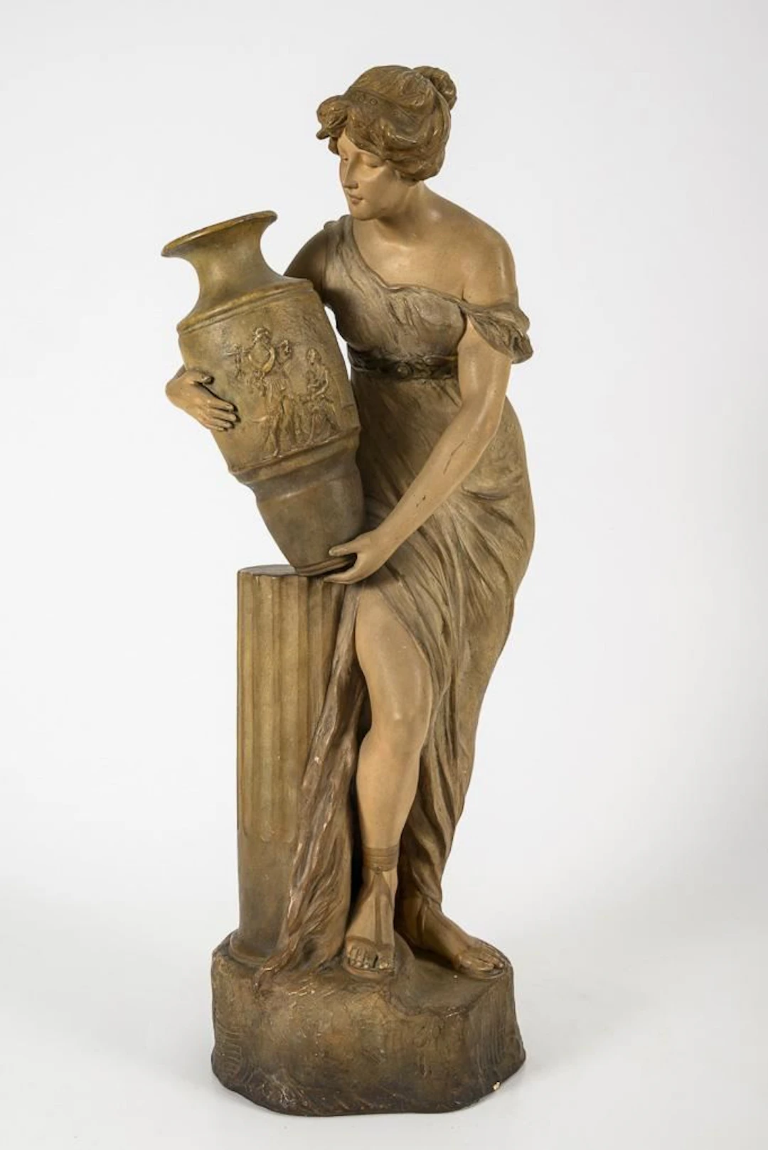 Figure: Woman Carrying a Vase. Vienna-based manufacturer Friedrich