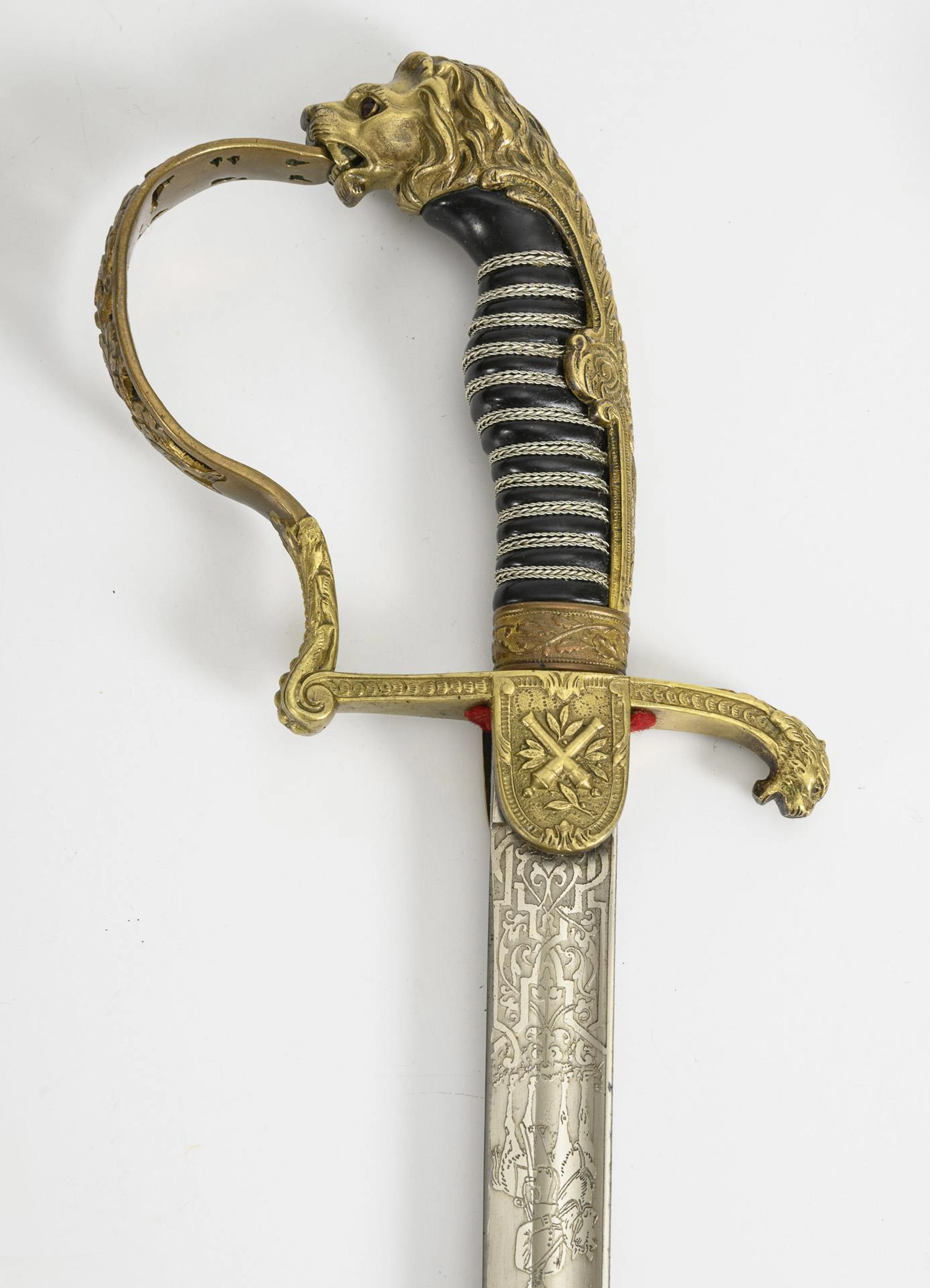 Personalized sabre.