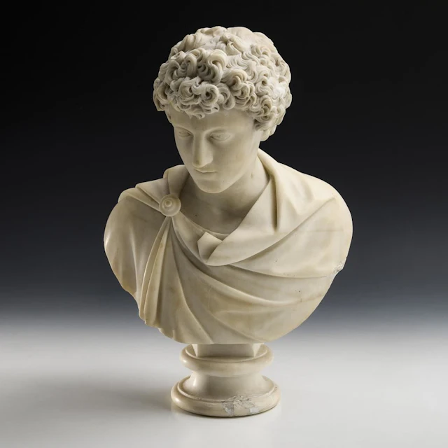 Bust of Marcus Aurelius in a paludamentum