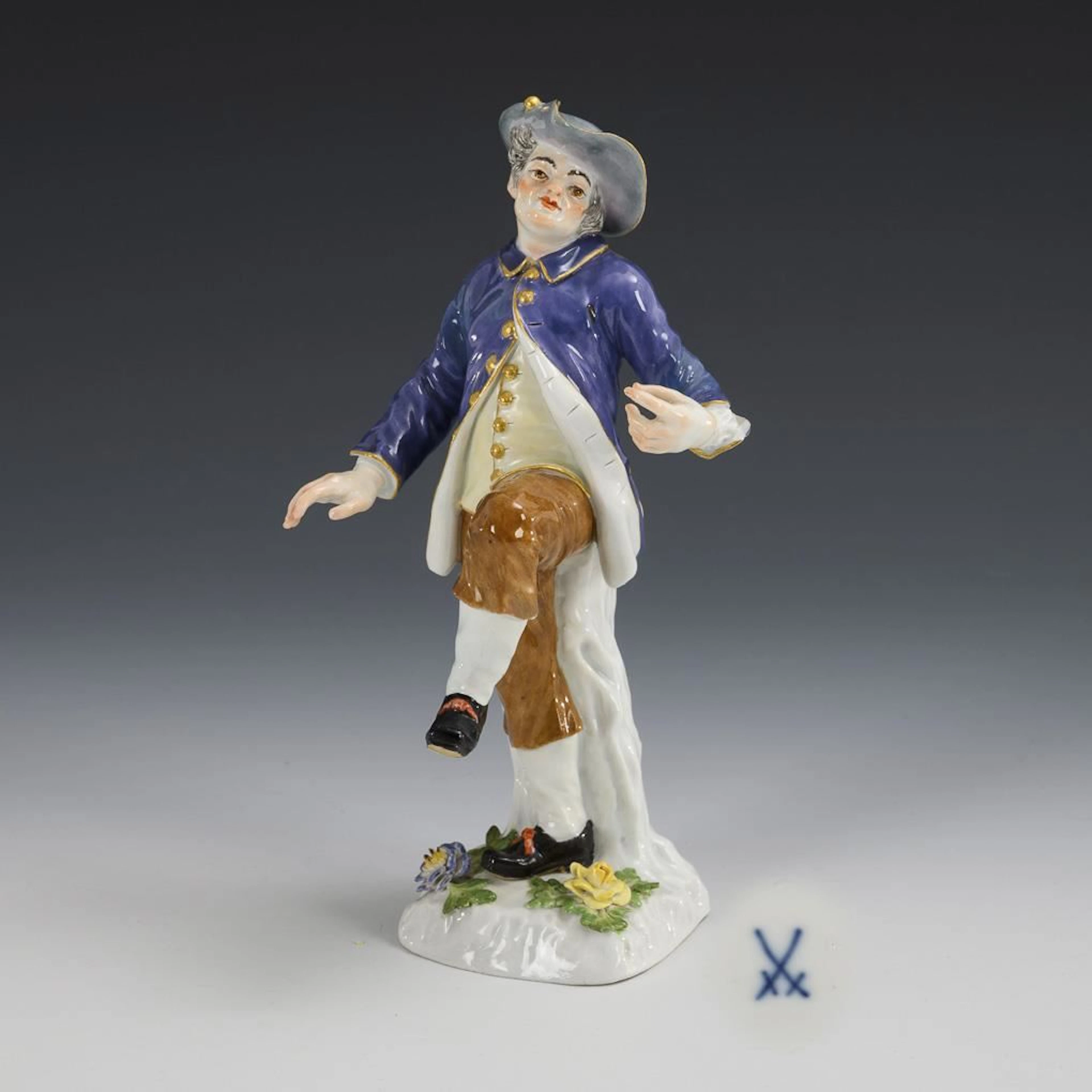 Dancing Peasant. Meissen.
