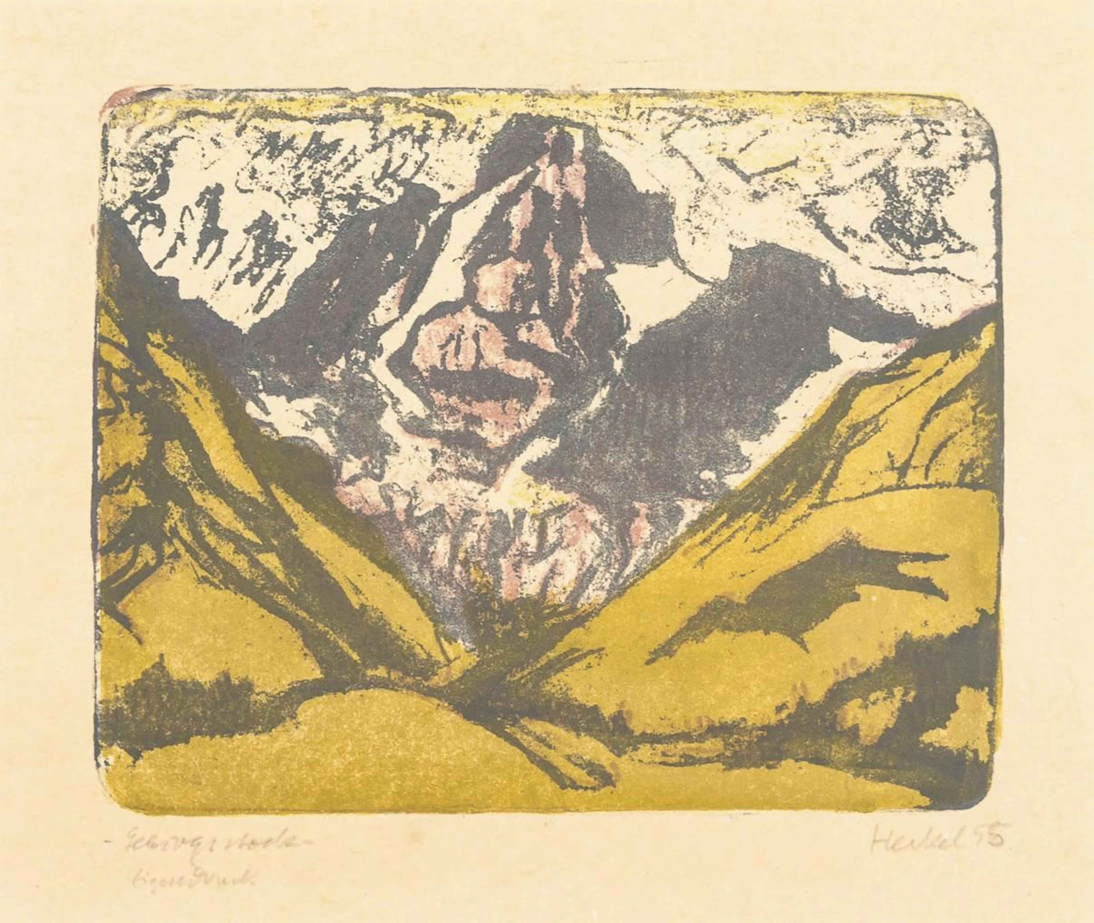 HECKEL, Erich(1883–1970), HECKEL, Erich(1883–1970), HECKEL, Erich