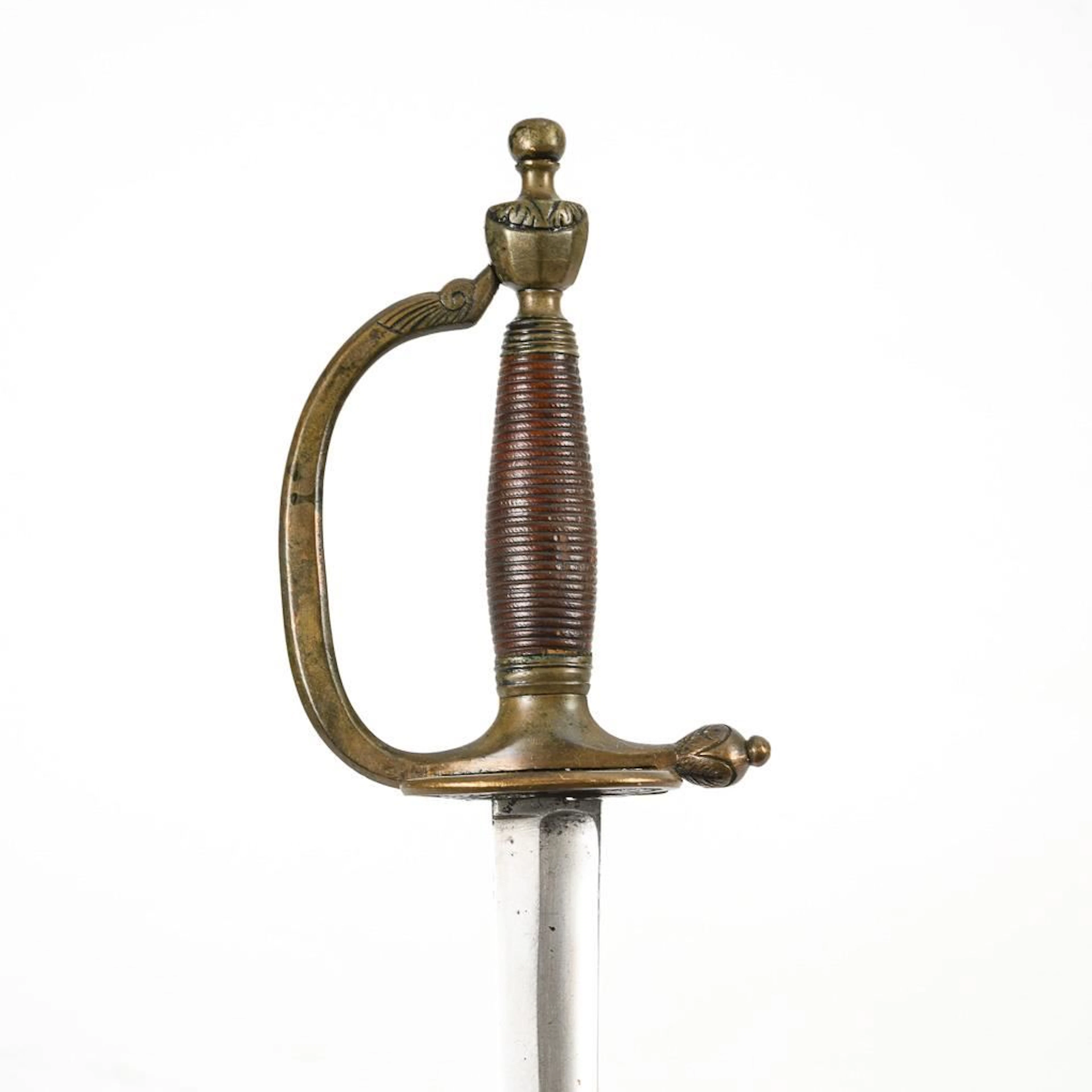 Sword with Cyrillic inscription.