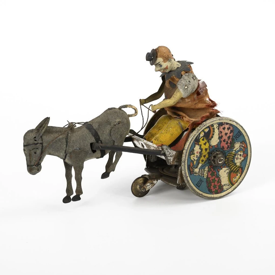 "The Stubborn Donkey". E.P. Lehmann, Brandenburg/Havel.