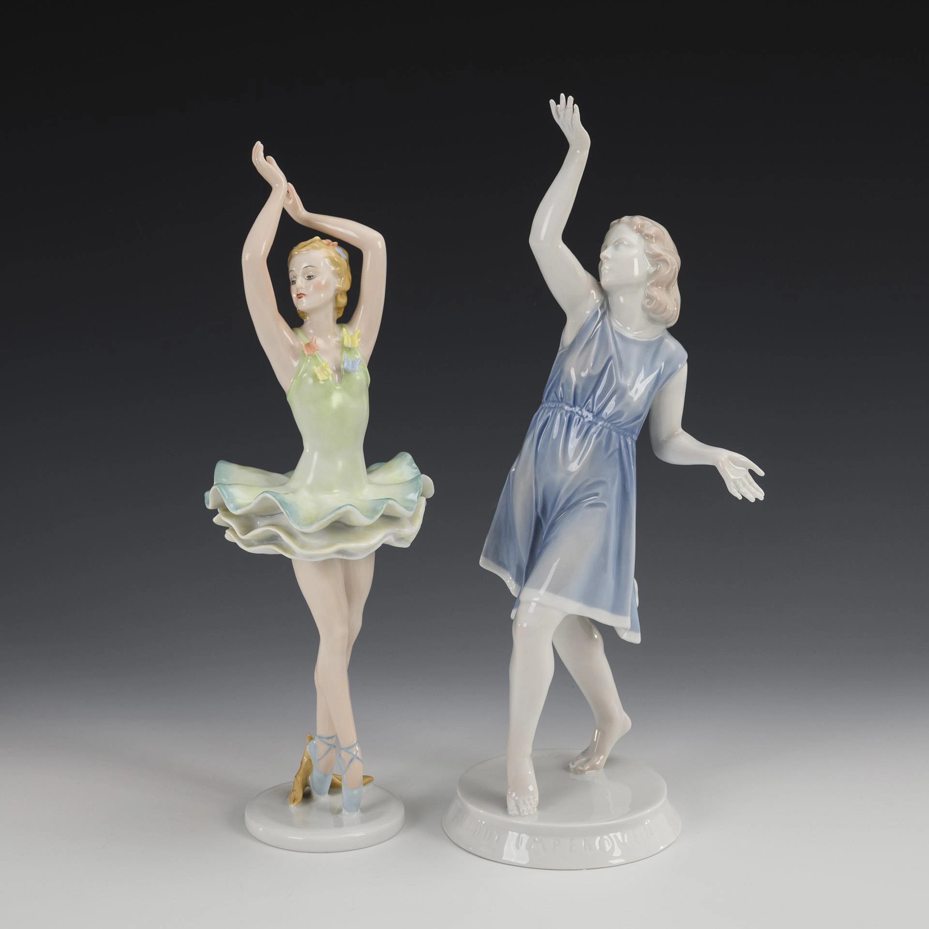 2 dancers. Rosenthal.