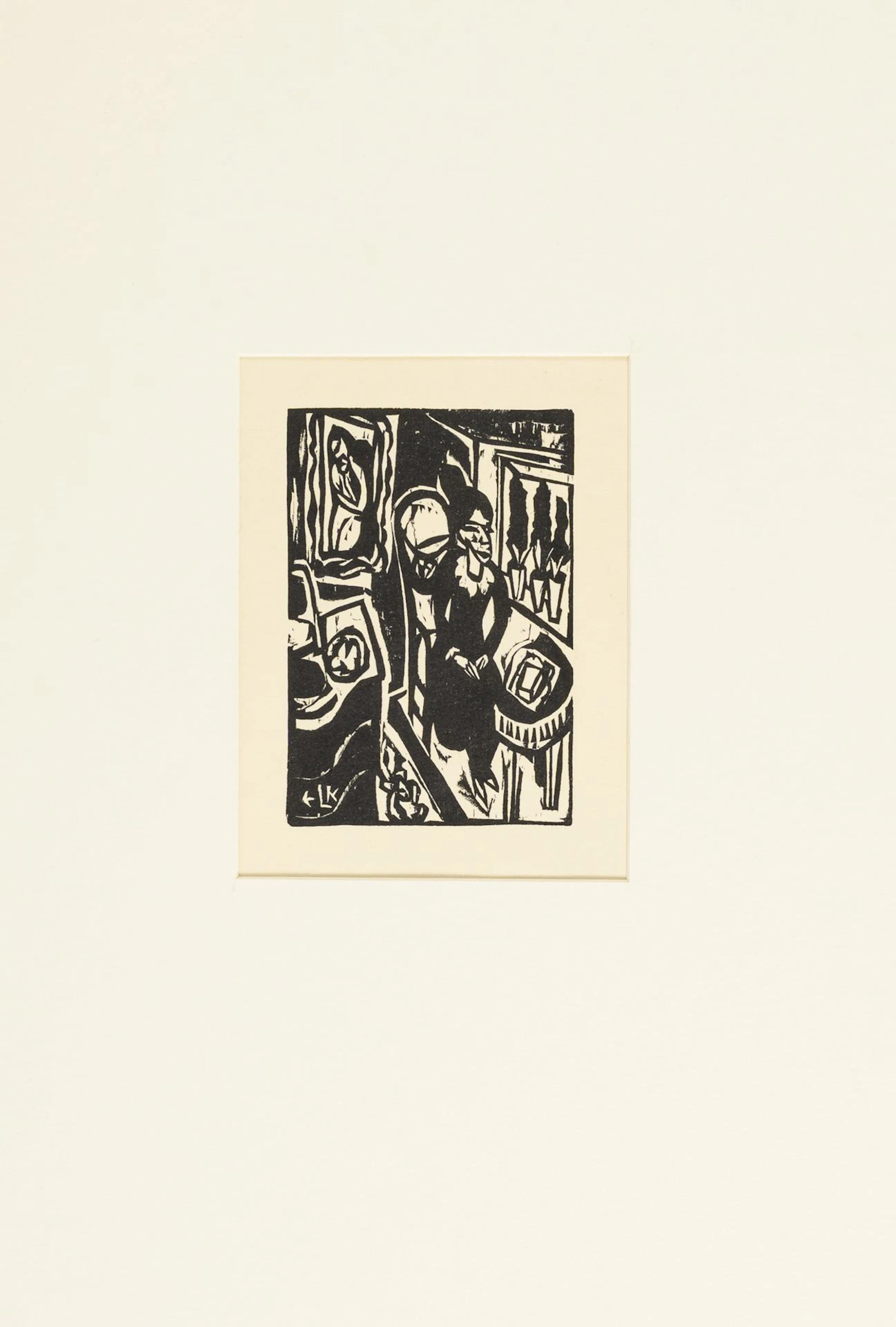 KIRCHNER, Ernst Ludwig, KIRCHNER, Ernst Ludwig, "Das Stiftsfräulein