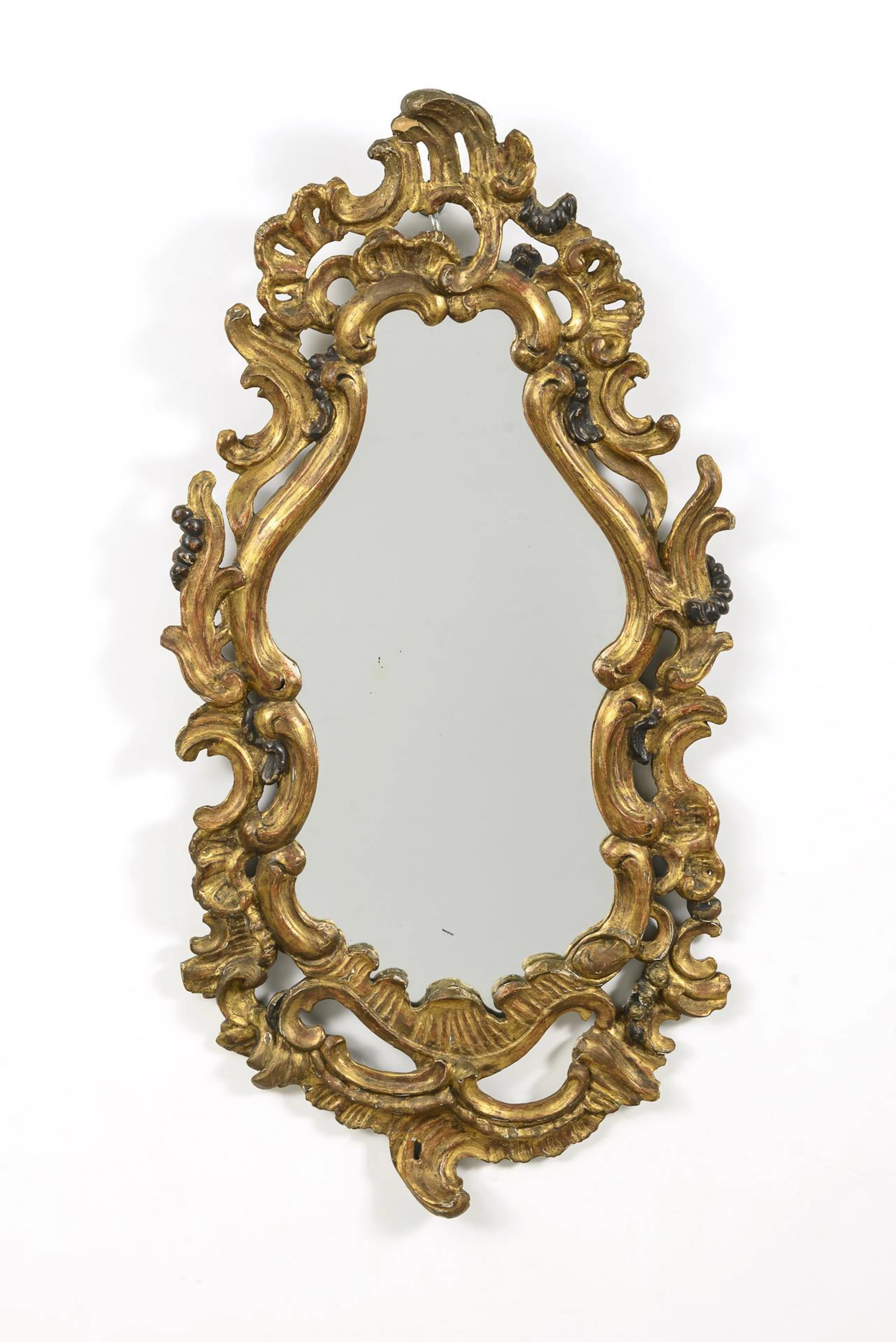 Neo-Rococo wall mirror.