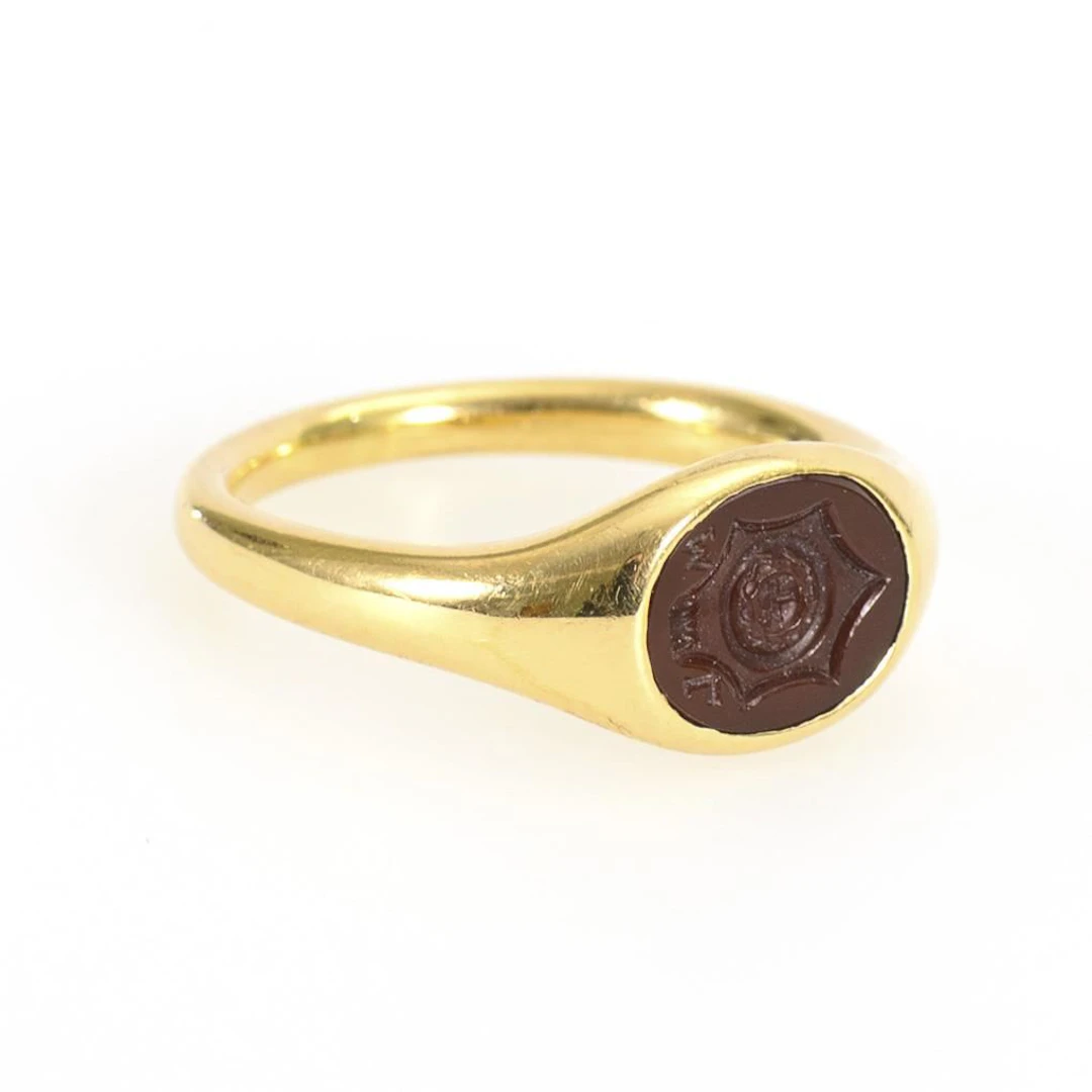 Replica of Martin Luther's signet ring.