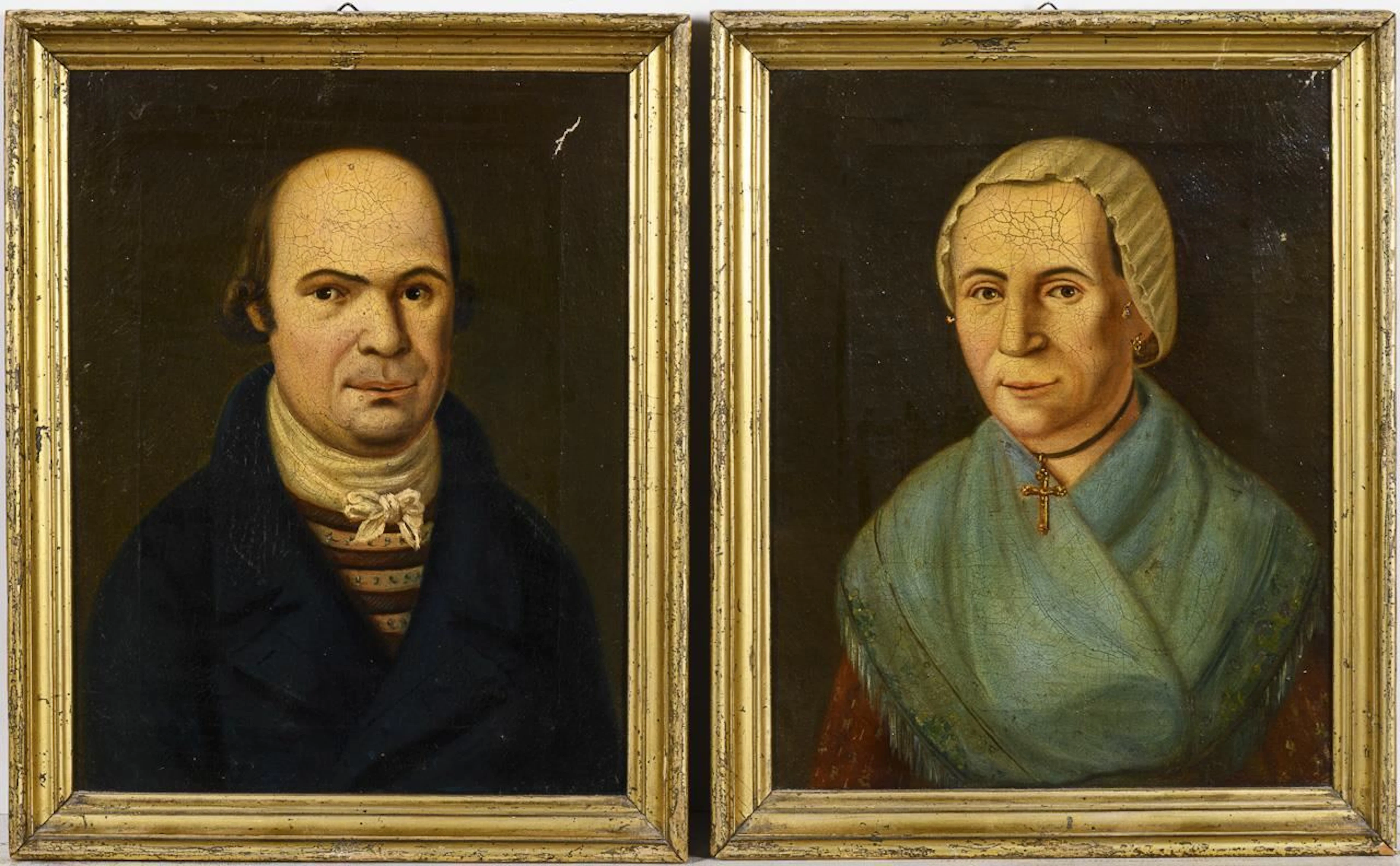 Biedermeier portrait pairs