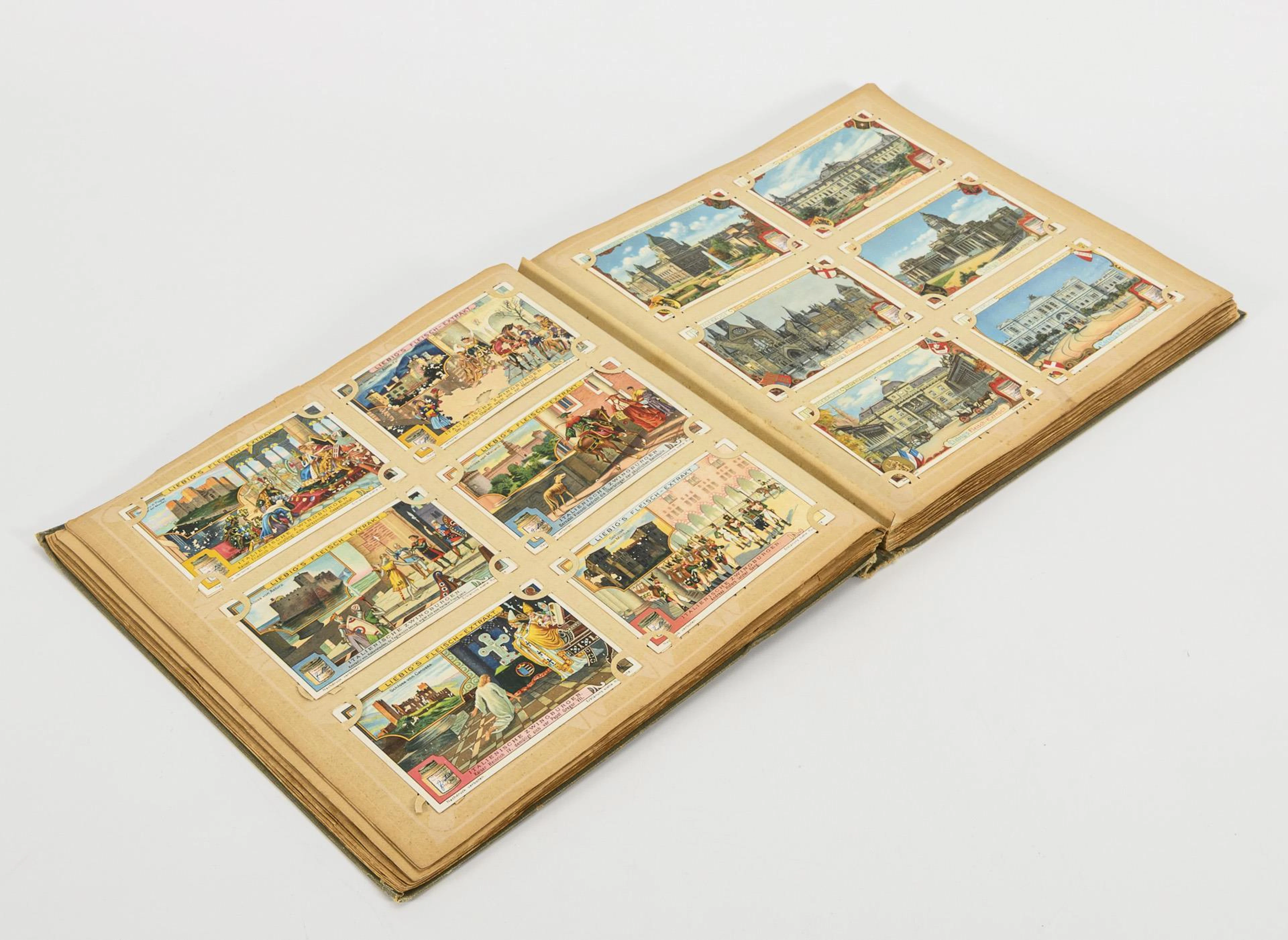 "Liebig-Bilder-Album" with 45 series