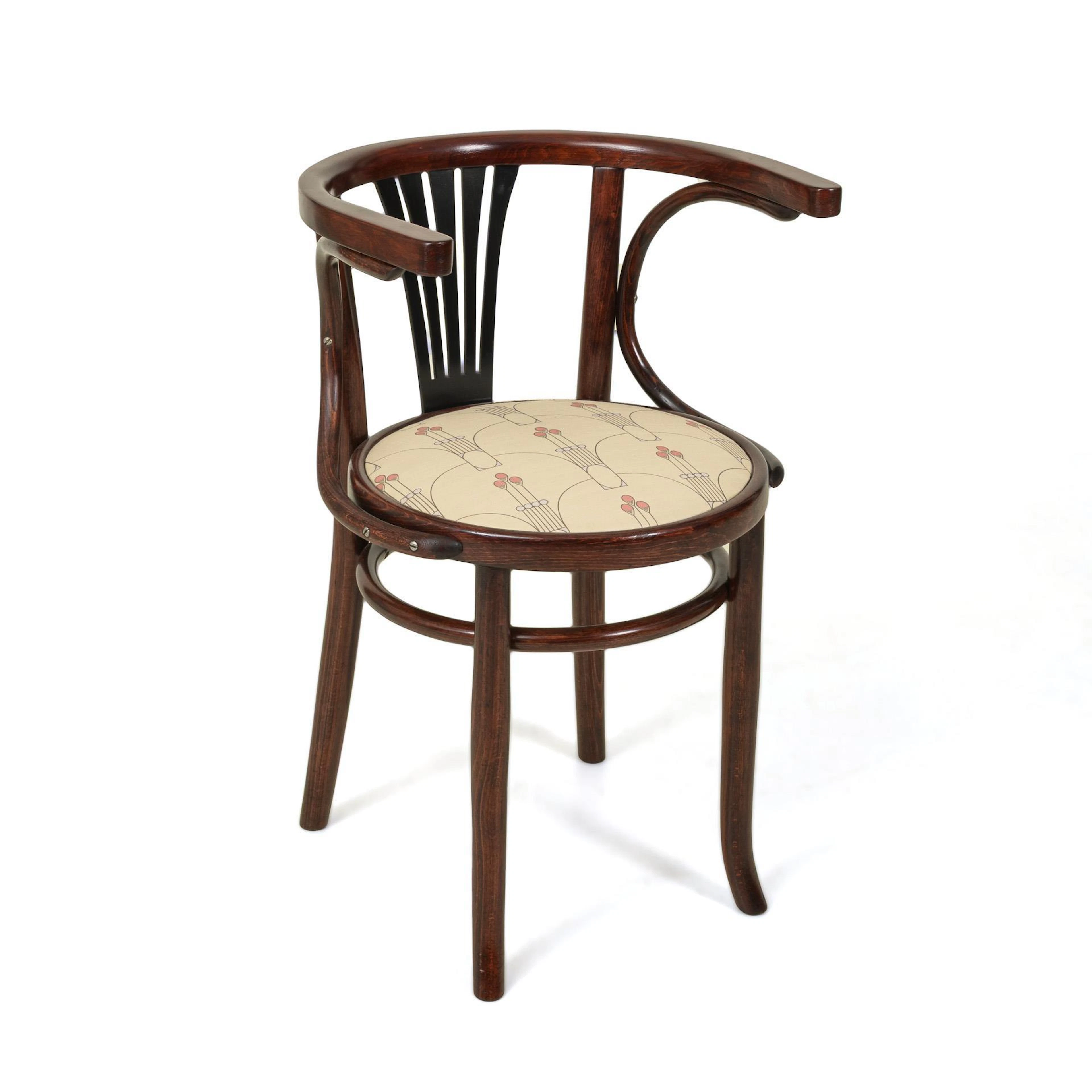 Bentwood armchair.