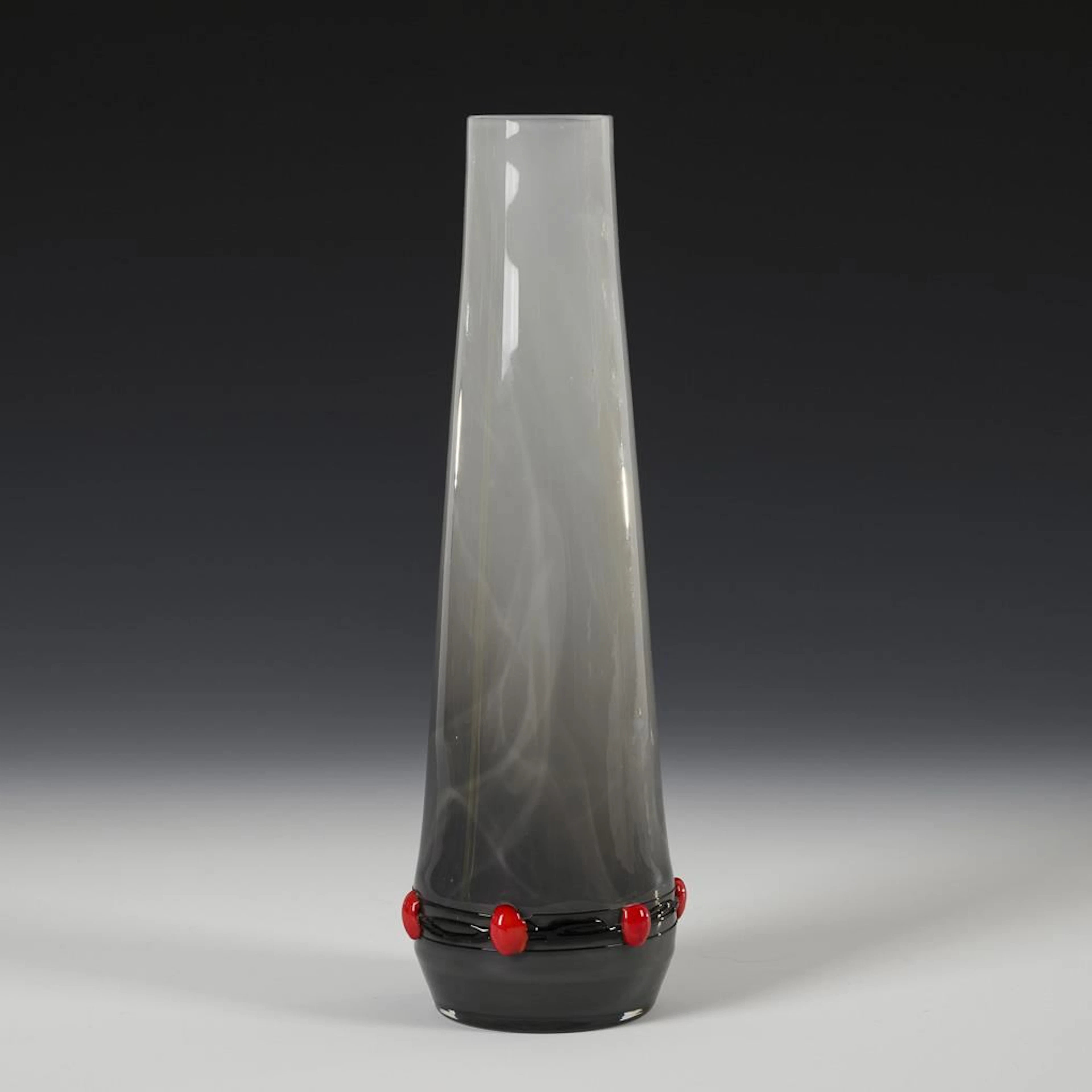 Tubular Vase. Poschinger.
