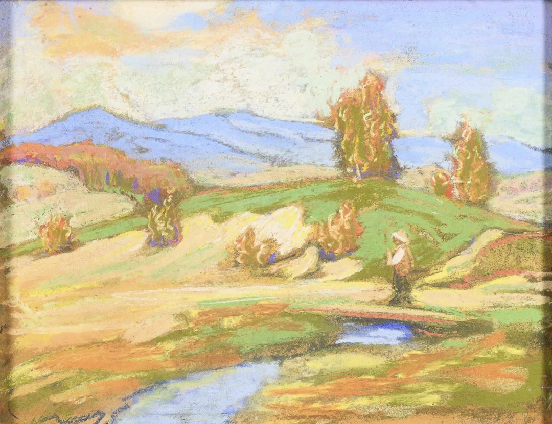 KLUGE, Rudolf, KLUGE, Rudolf, KLUGE, Rudolf, Sunny Landscape