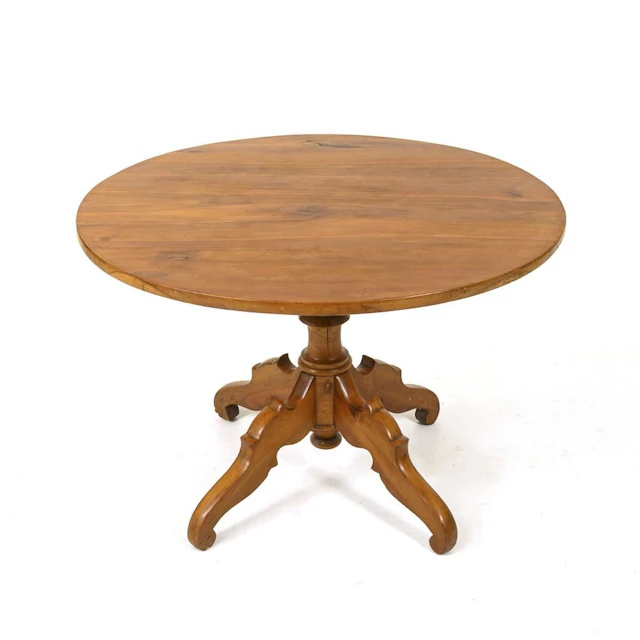 Round Louis-Philippe Center Table.