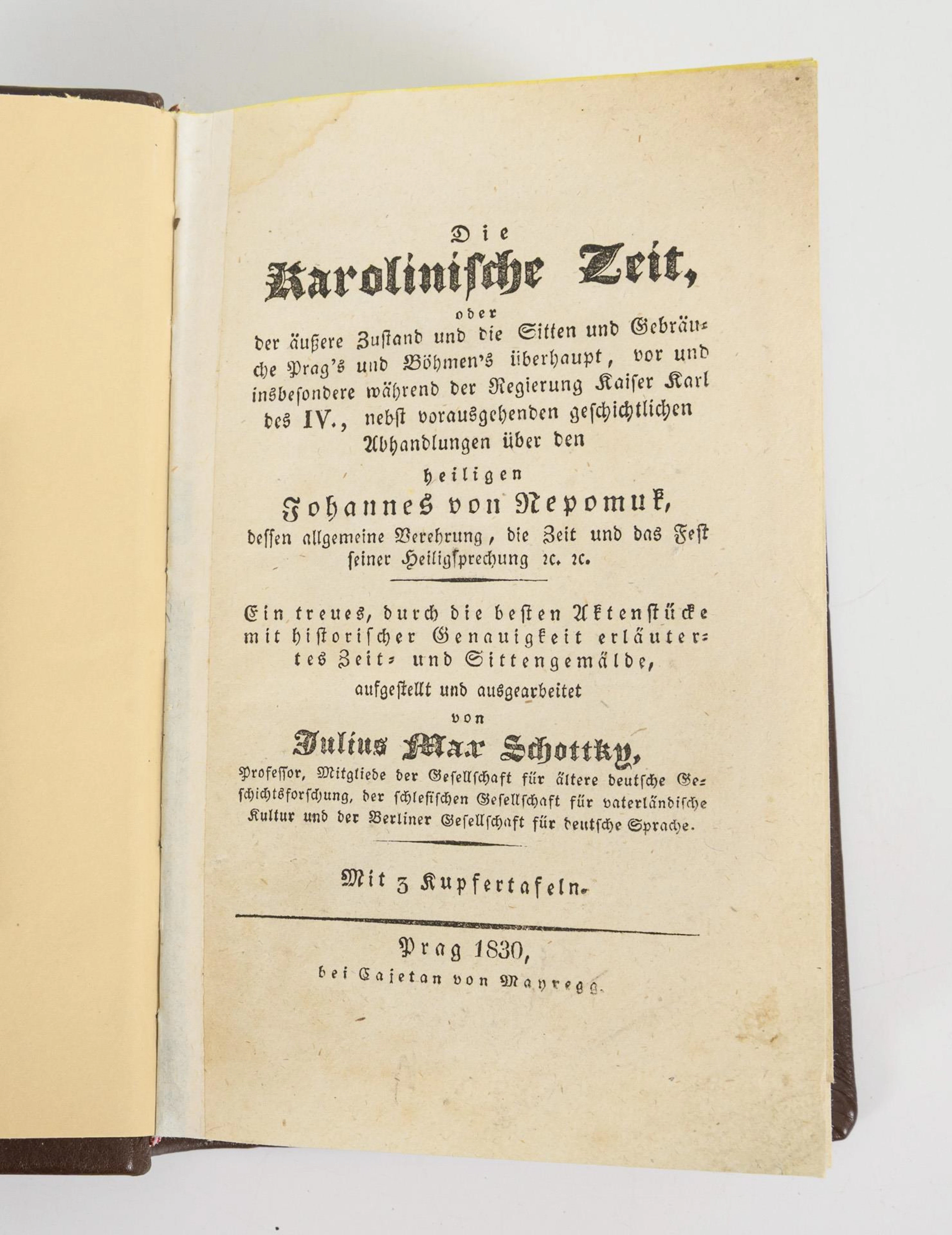 SCHOTTKY, Julius Max, SCHOTTKY, Julius Max, SCHOTTKY, Julius Max