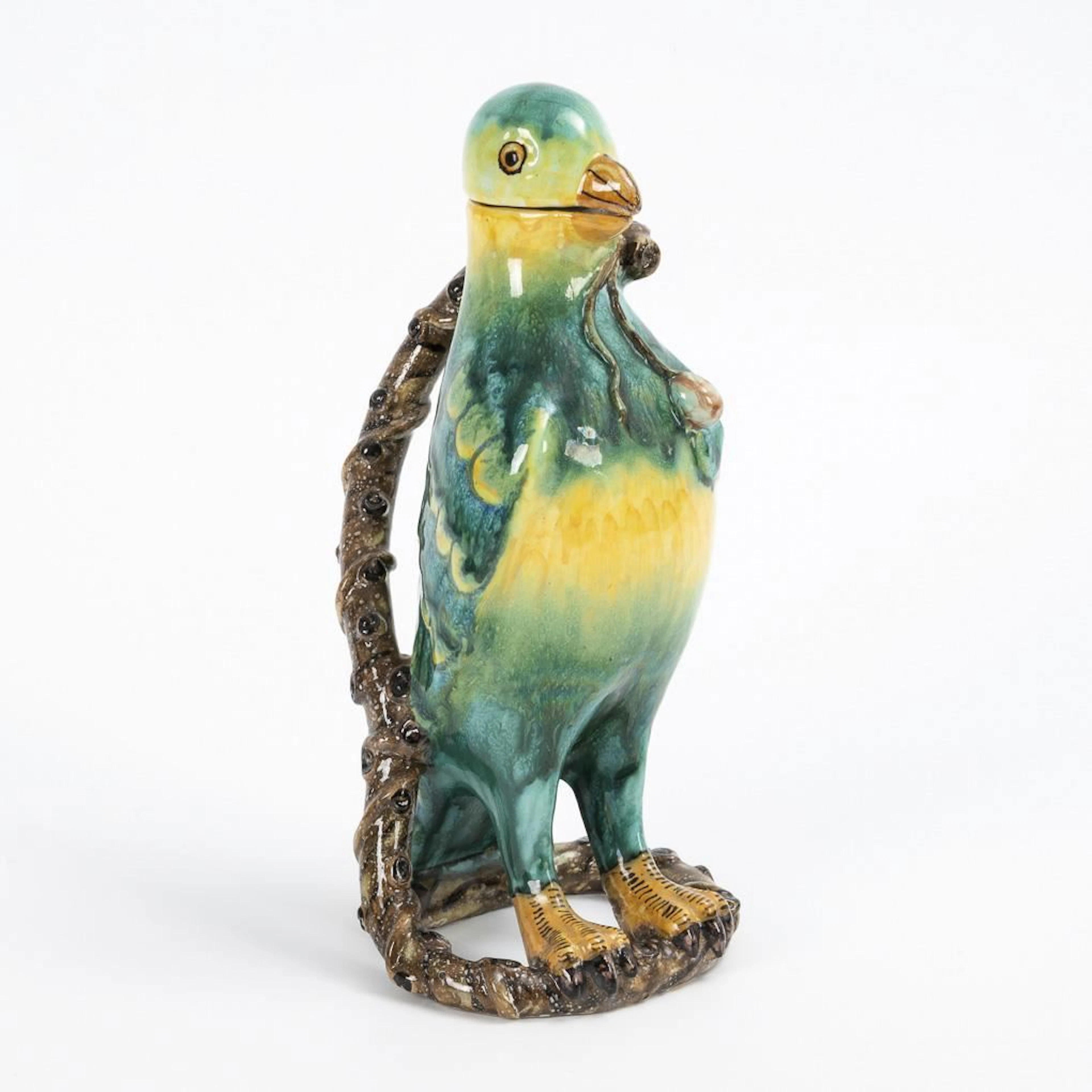 Canary as a small jug. Probably Proskau (Prószków).