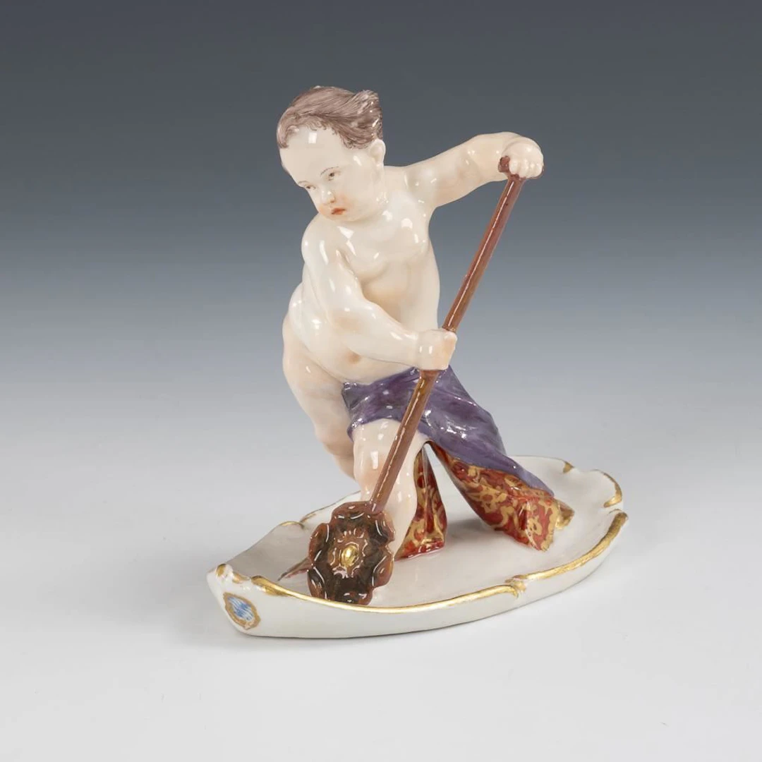 Putto as Charon. Nymphenburg.