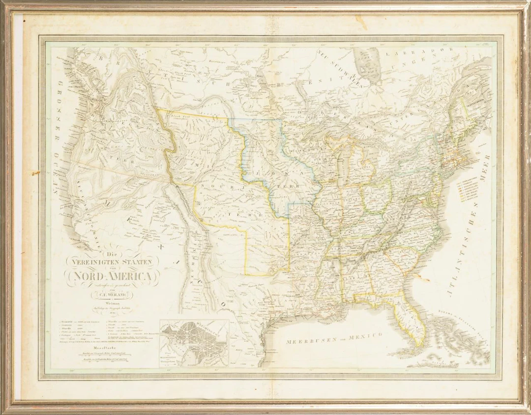 Map of North America