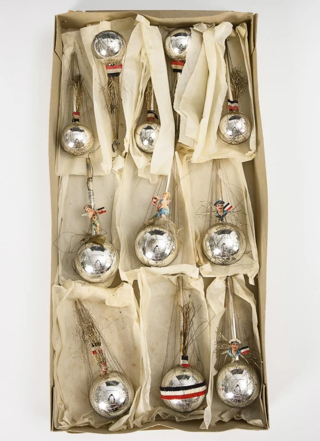 11 rare Christmas tree ornaments.