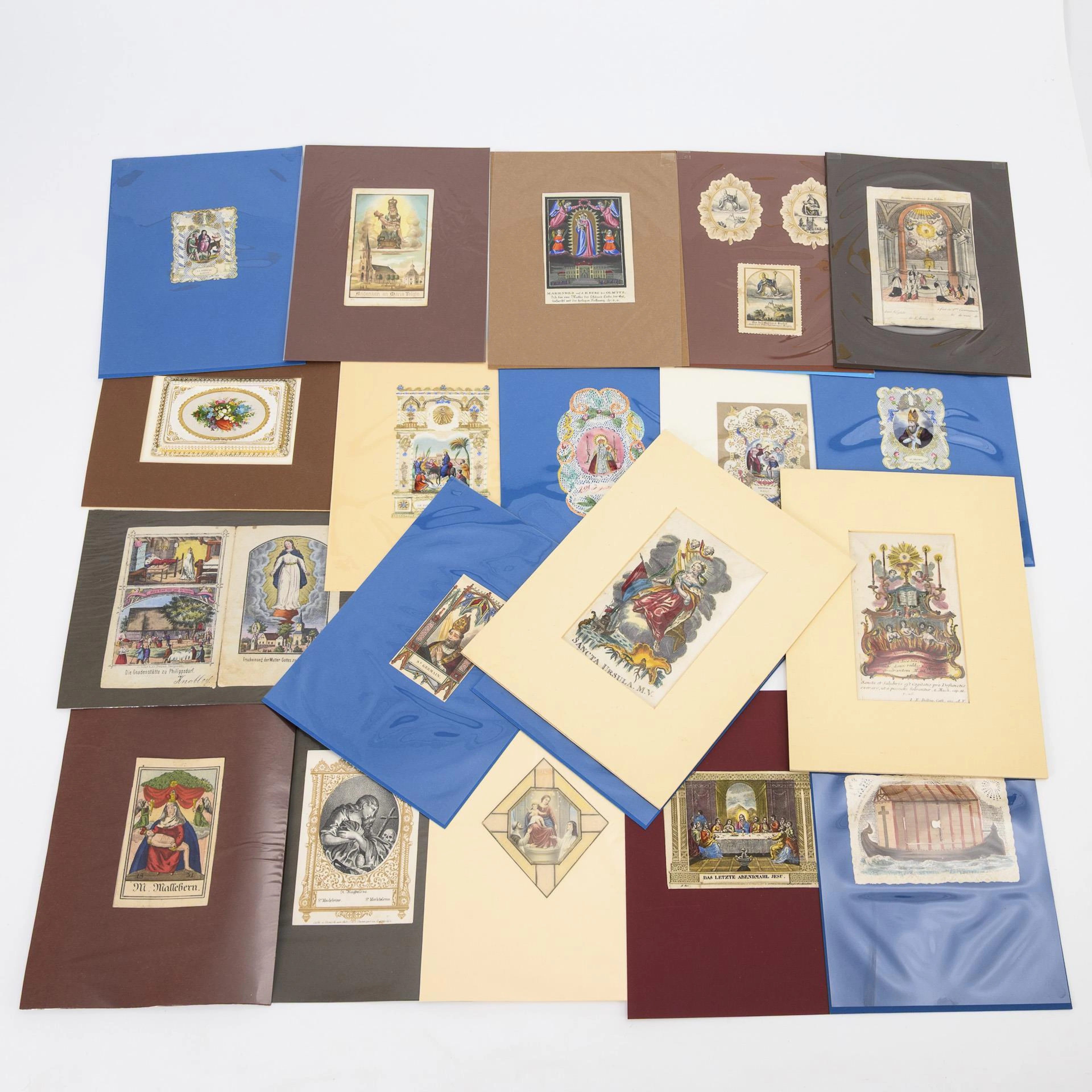 Collection of 20 religious illustrations.
