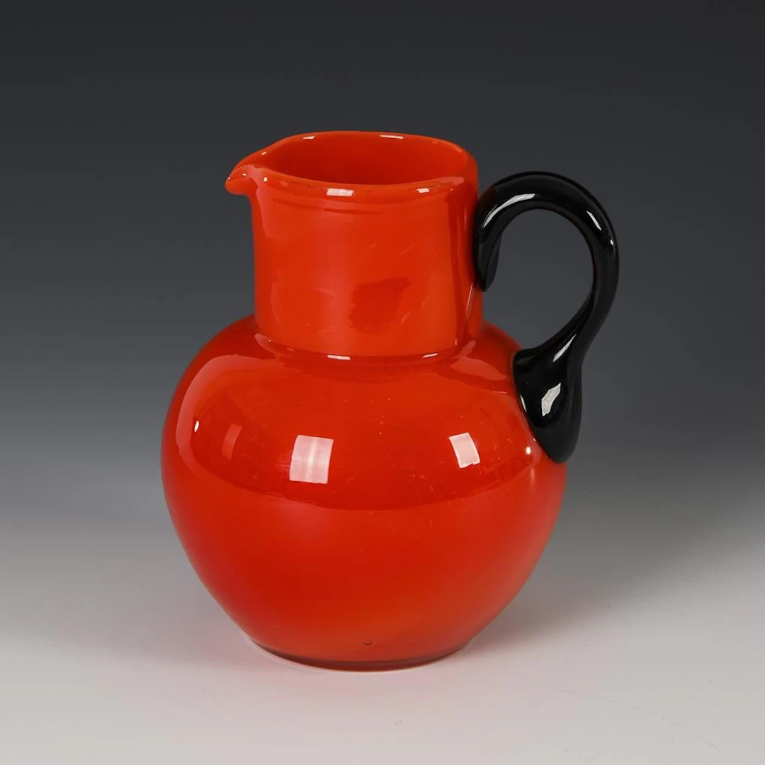 Art Nouveau jug. Lötz.