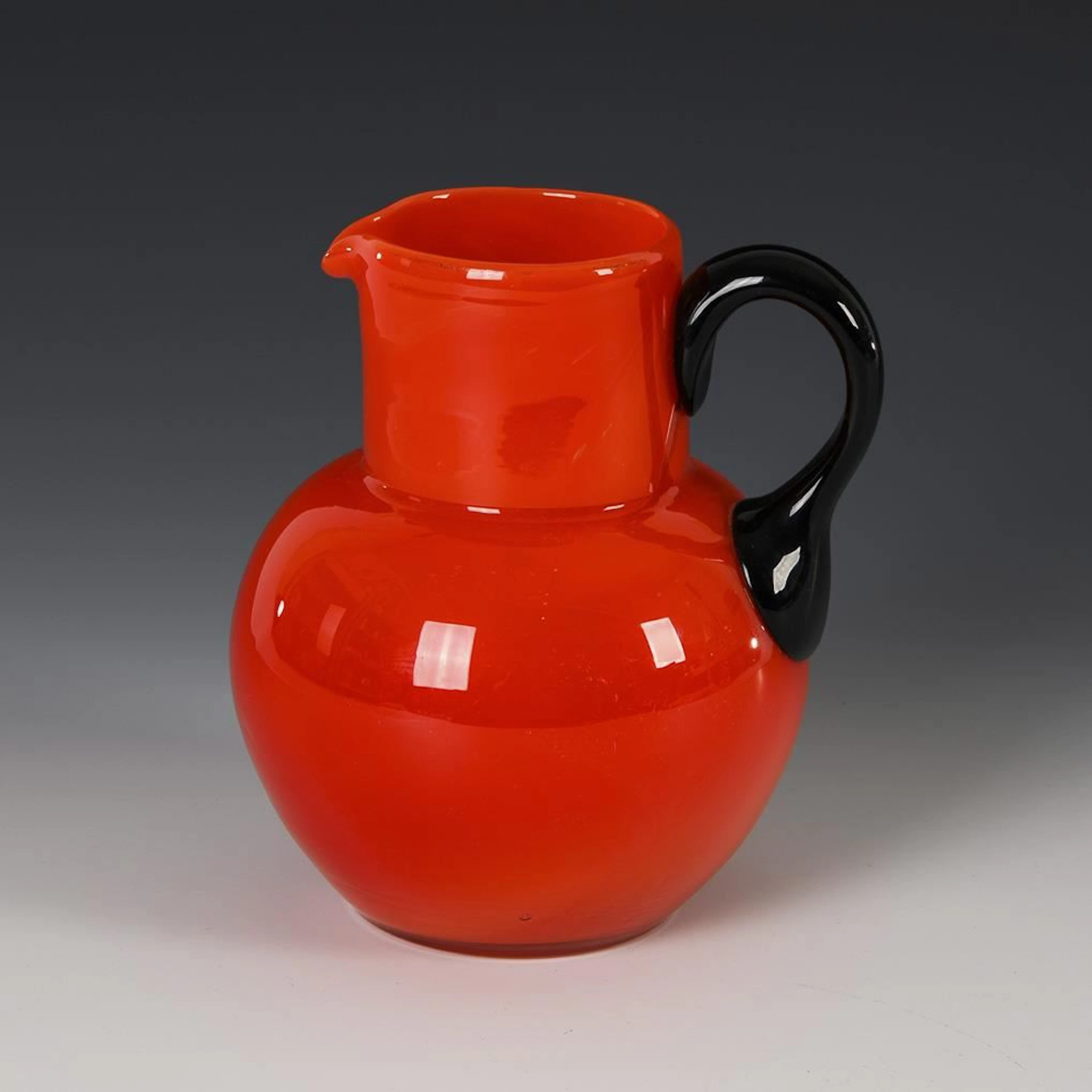 Art Nouveau jug. Lötz.