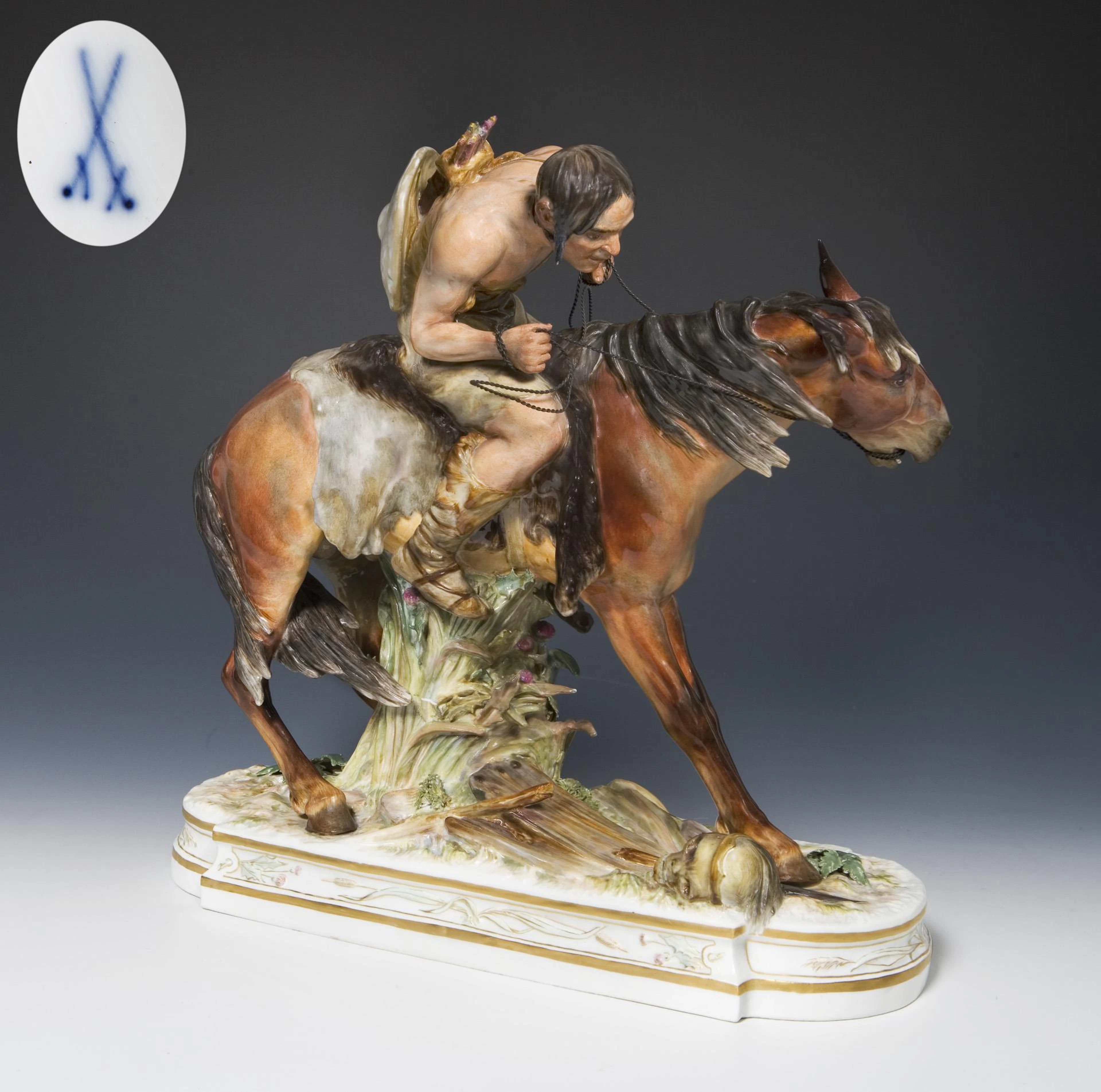 Hun, riding. Meissen.