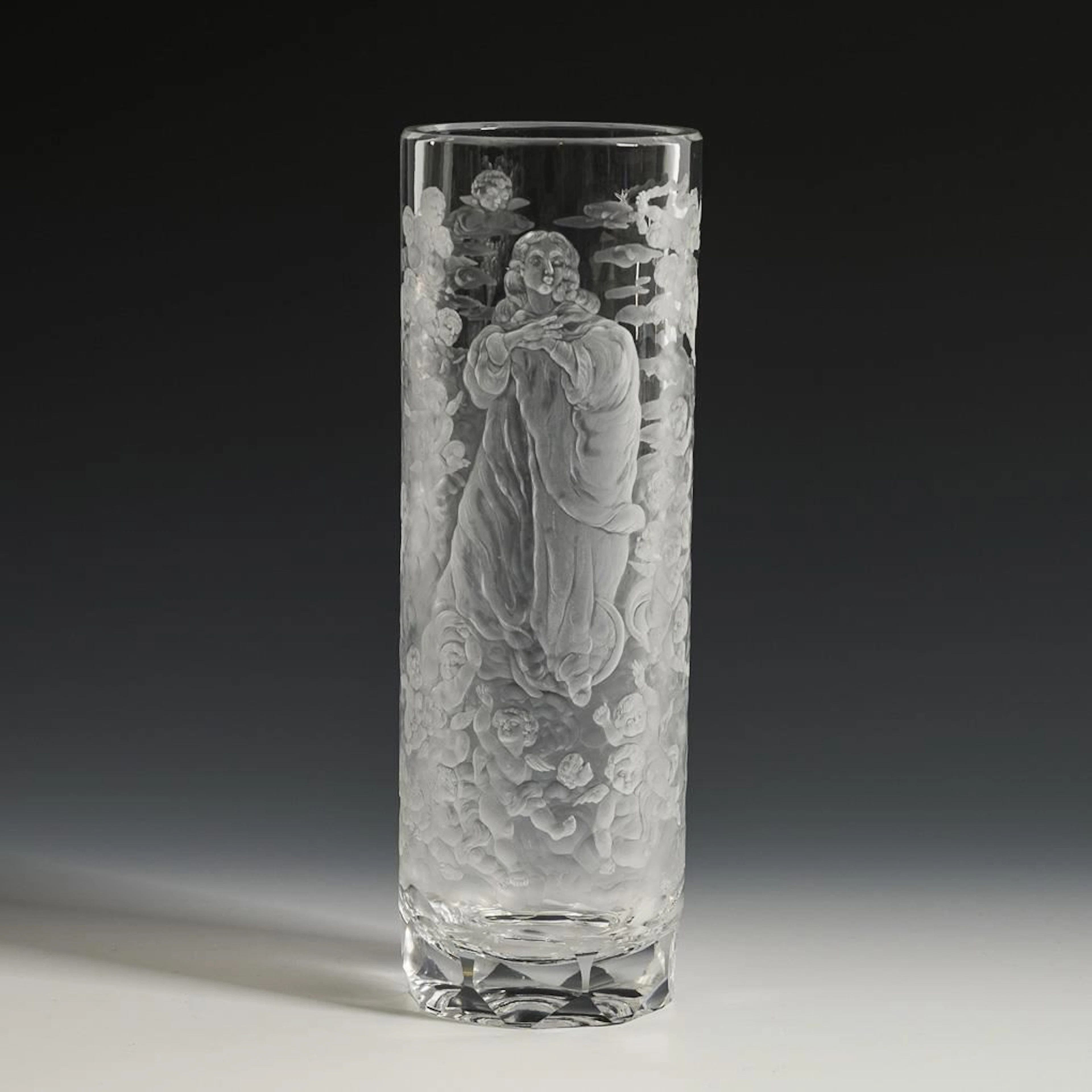 Vase: Crescent Moon Madonna.